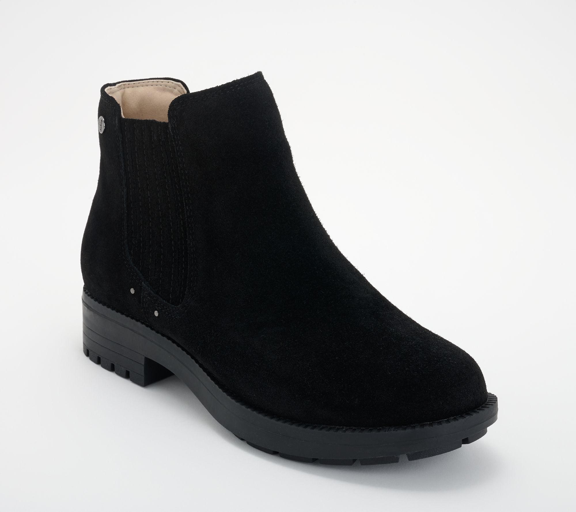 Revitalign Water Resistant Suede Ankle Boot - Kodiak Bluff
