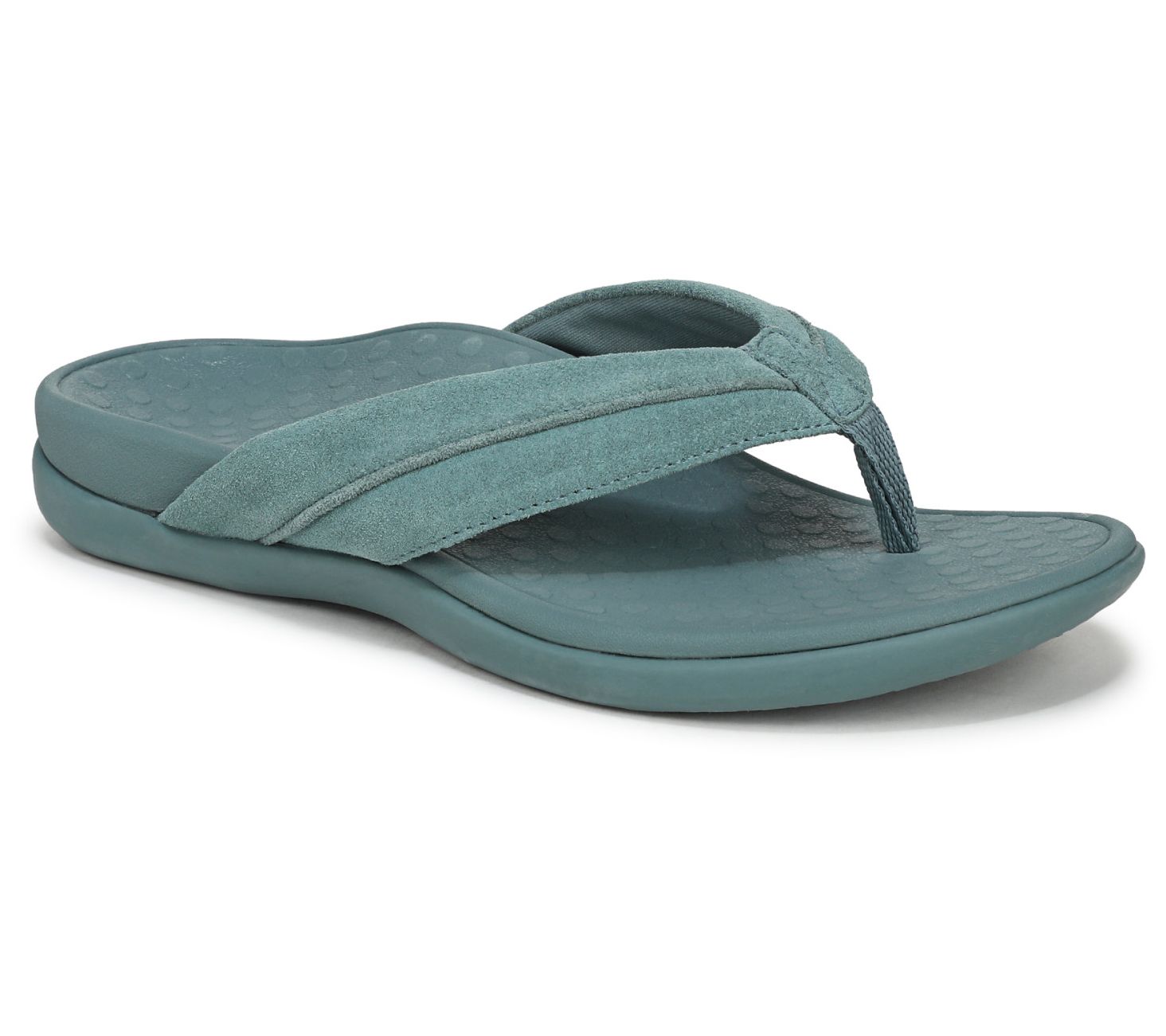 Vionic VioMotion Suede Thong Sandal - Shore