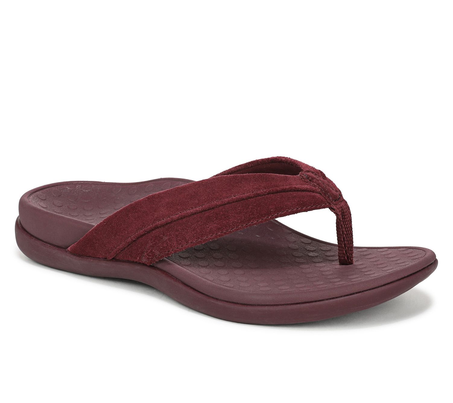 Vionic VioMotion Suede Thong Sandal - Shore