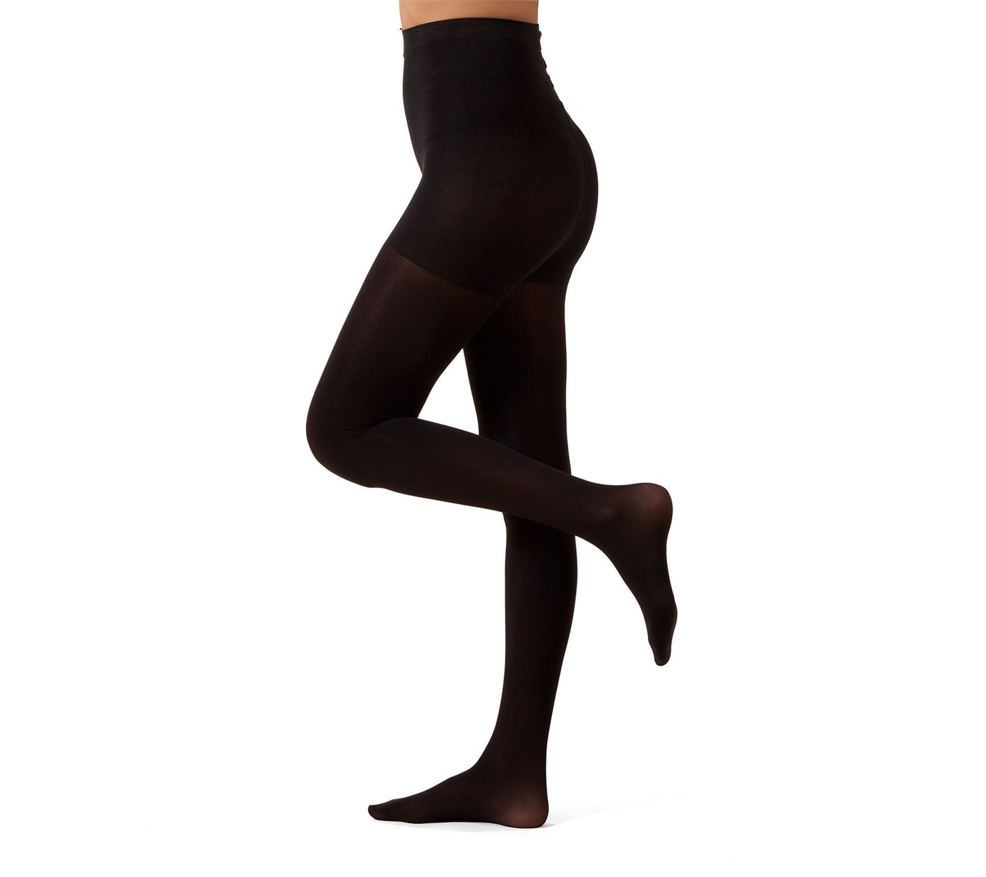 MeMoi Women's Opaque 60 Denier Tights with Cotton Brief