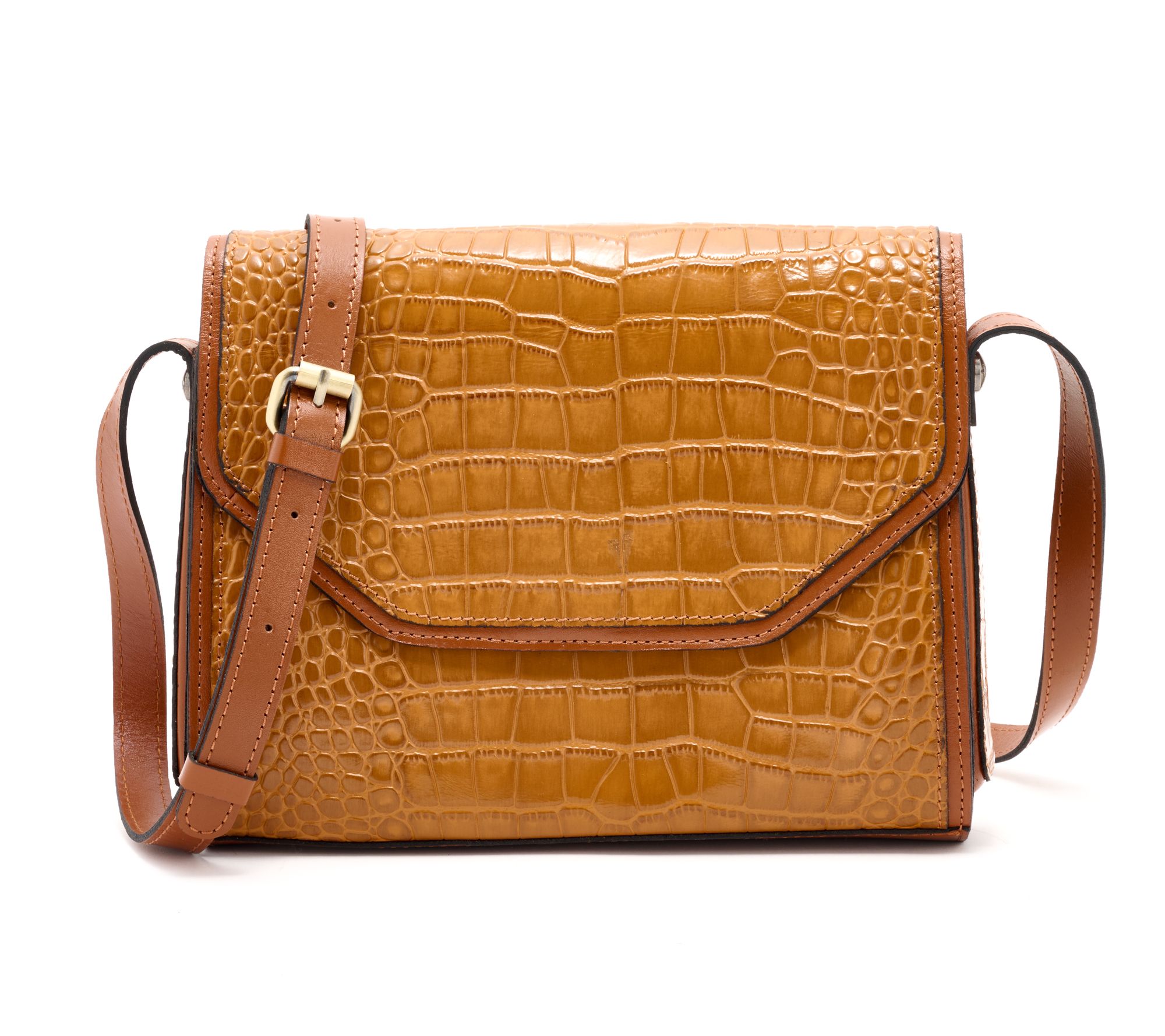 "As Is" Patricia Nash Valsinni Leather Crossbody