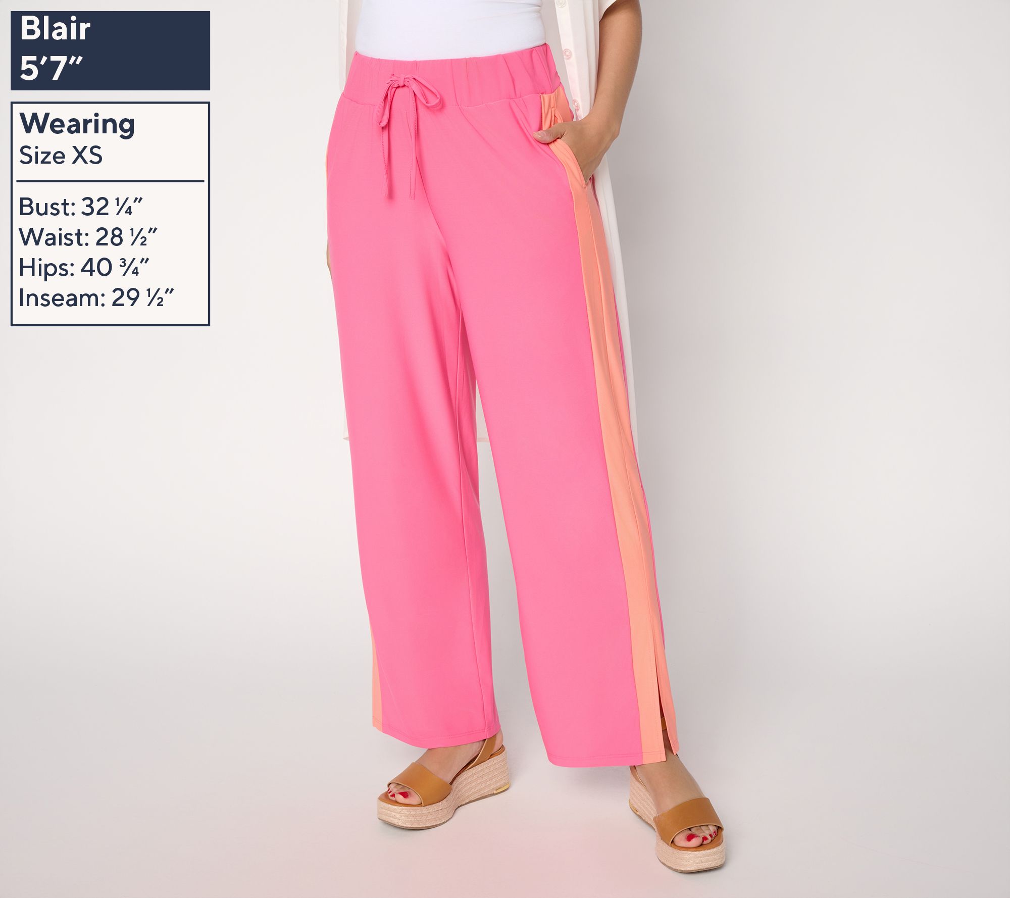 Brandis Dress Out Loud Regular Discovery Knit Colorblock Pant