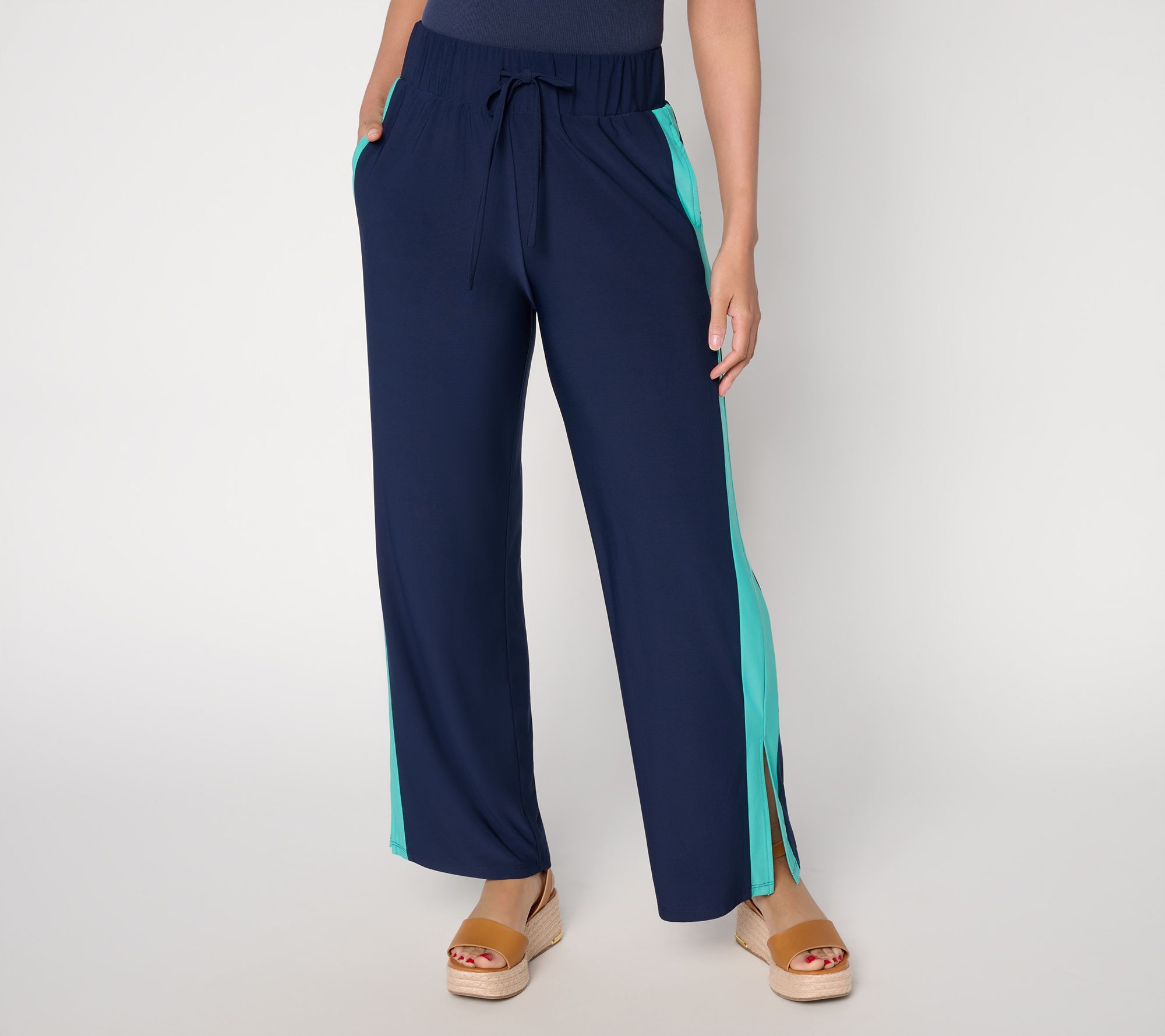 Brandis Dress Out Loud Regular Discovery Knit Colorblock Pant