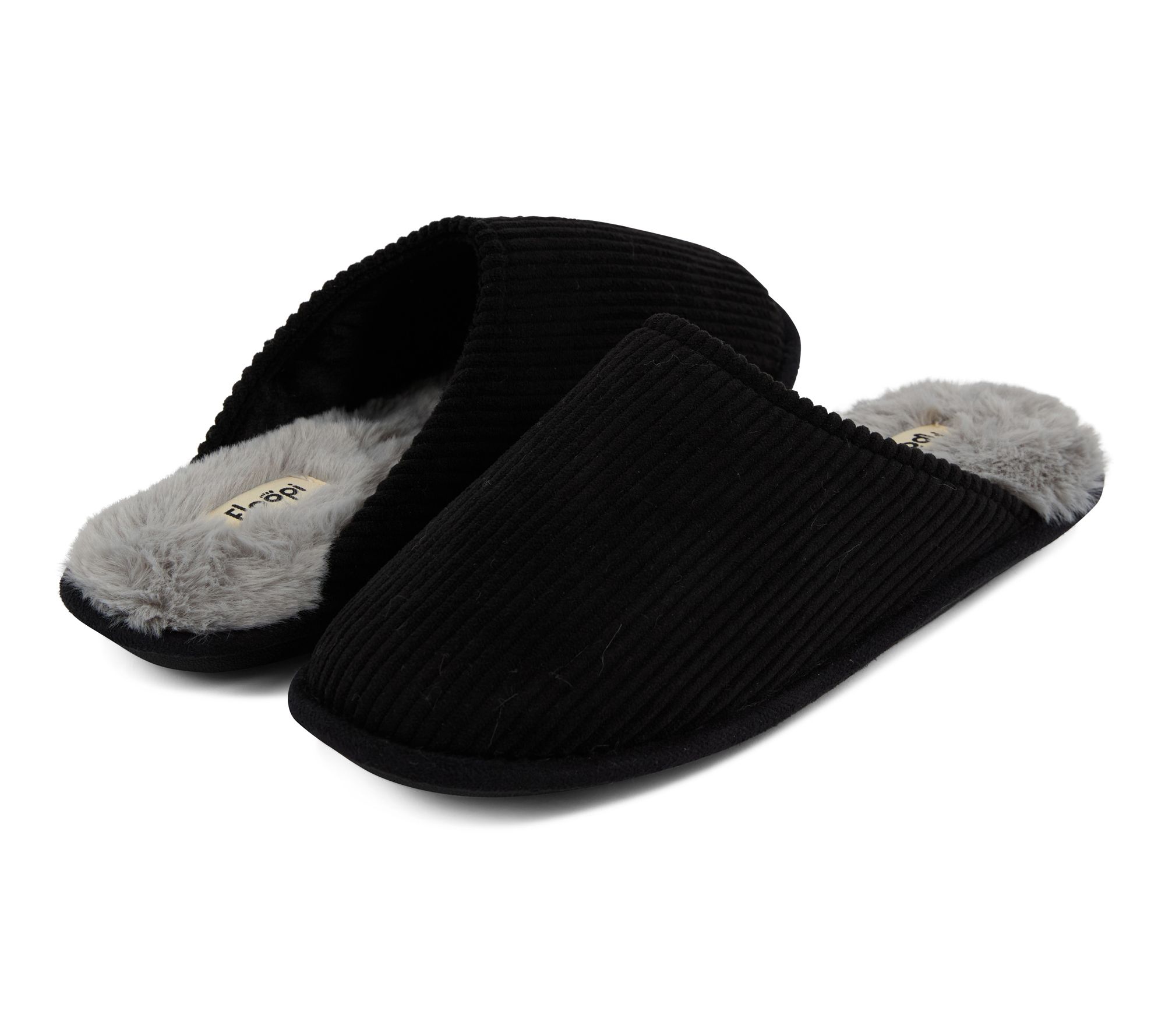 Floopi Men's Corduroy Scuff Slipper