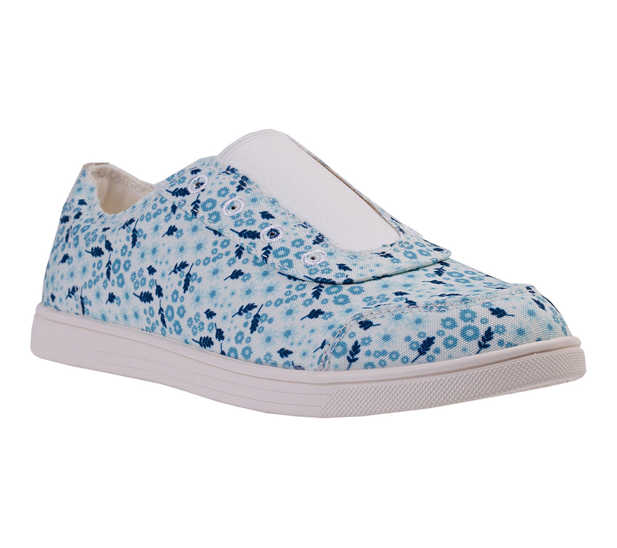 Spenco Orthotic Canvas Slip-On Shoes - Santa Maria