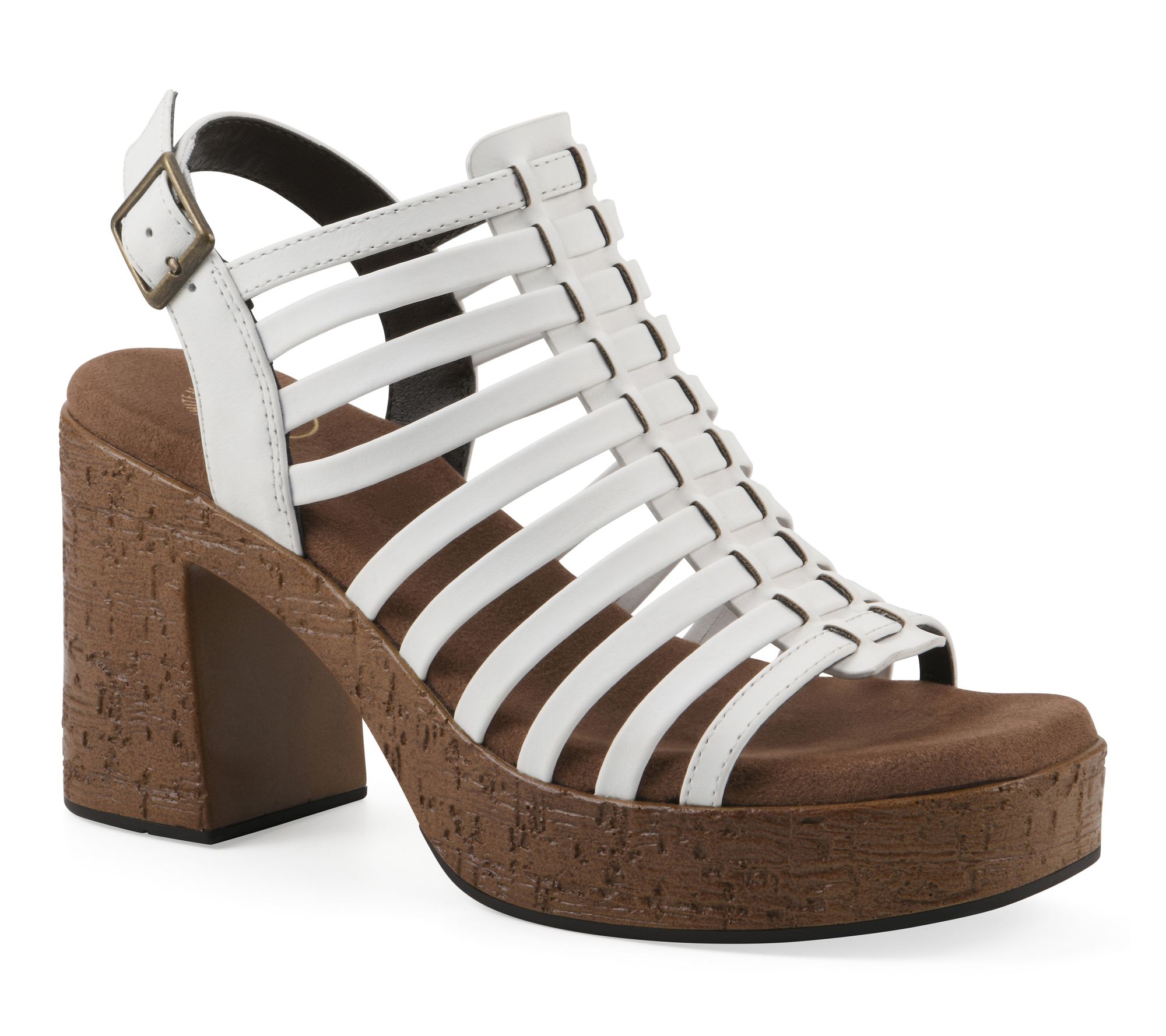 White Mountain Platform Sandal - Barbea