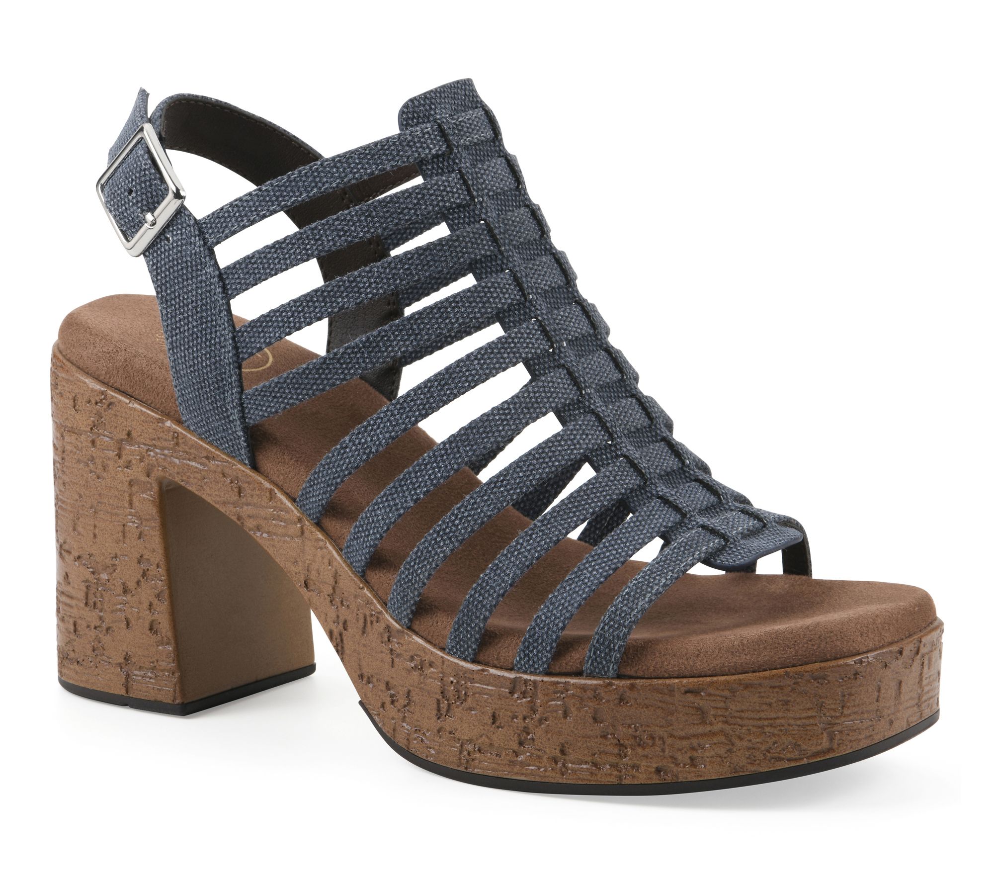 White Mountain Platform Sandal - Barbea