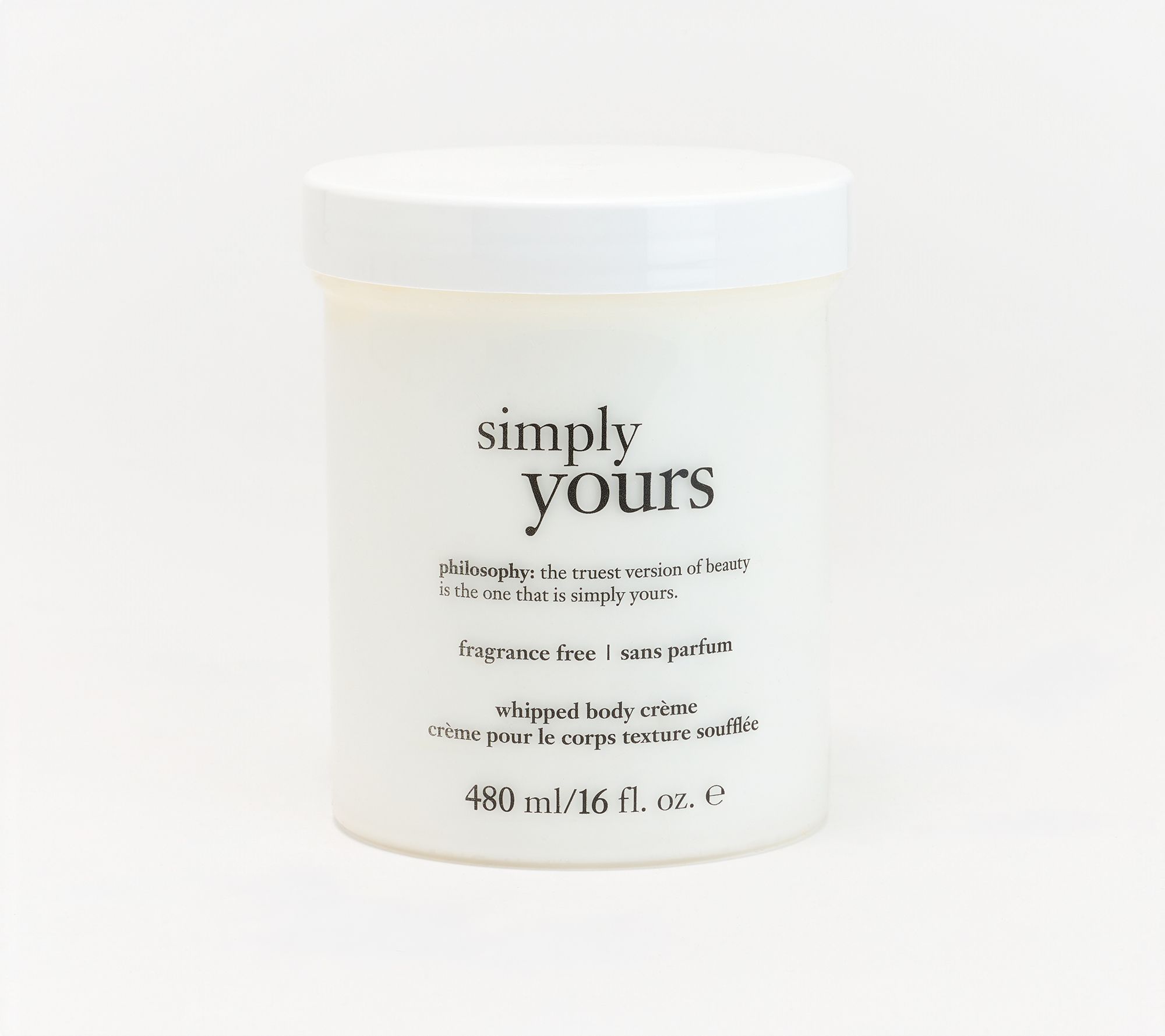 Philosophy 16-oz supersize simply yours fragrance free body creme