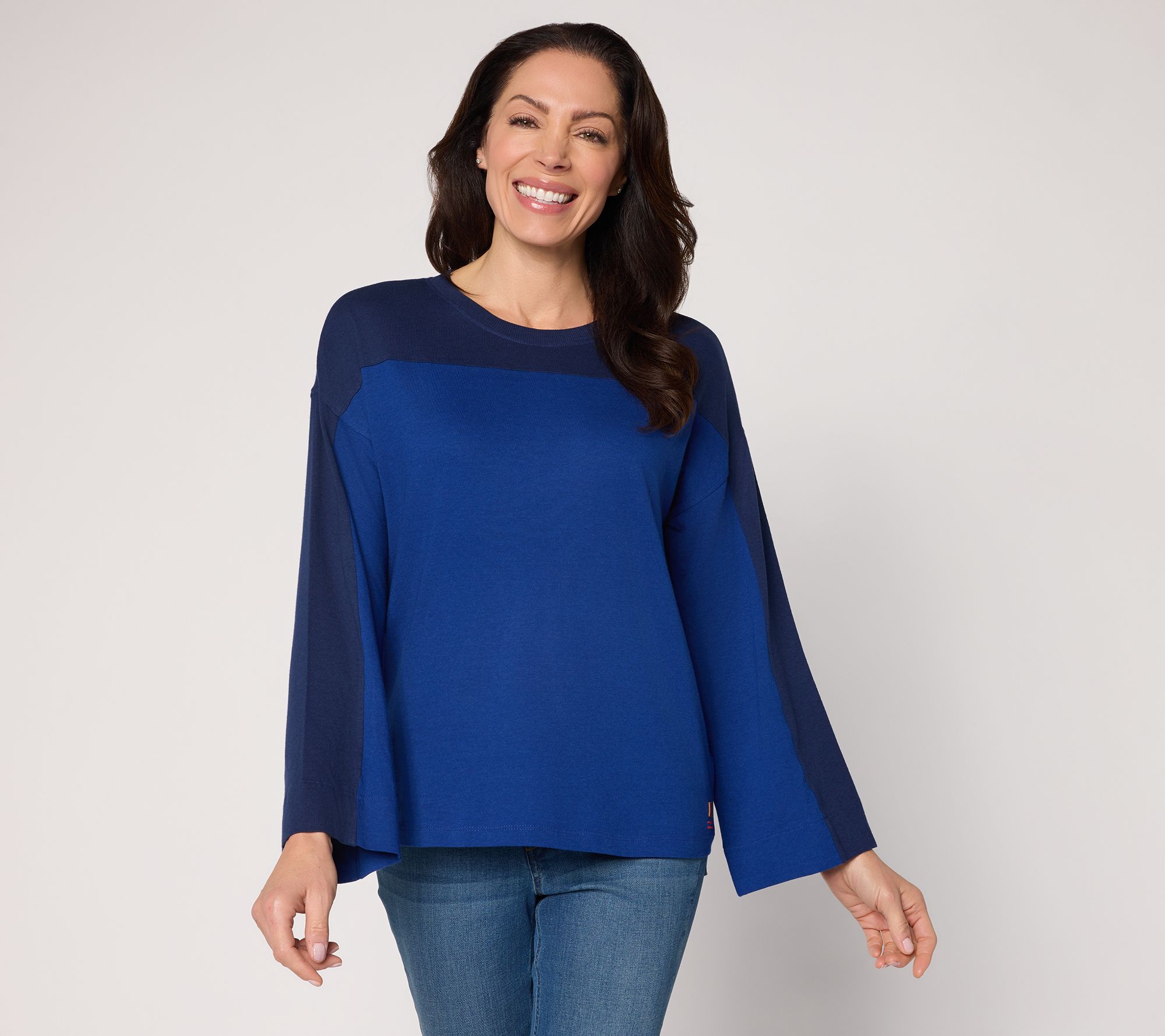 "As Is" Peace Love World Cotton Long Sleeve Tee