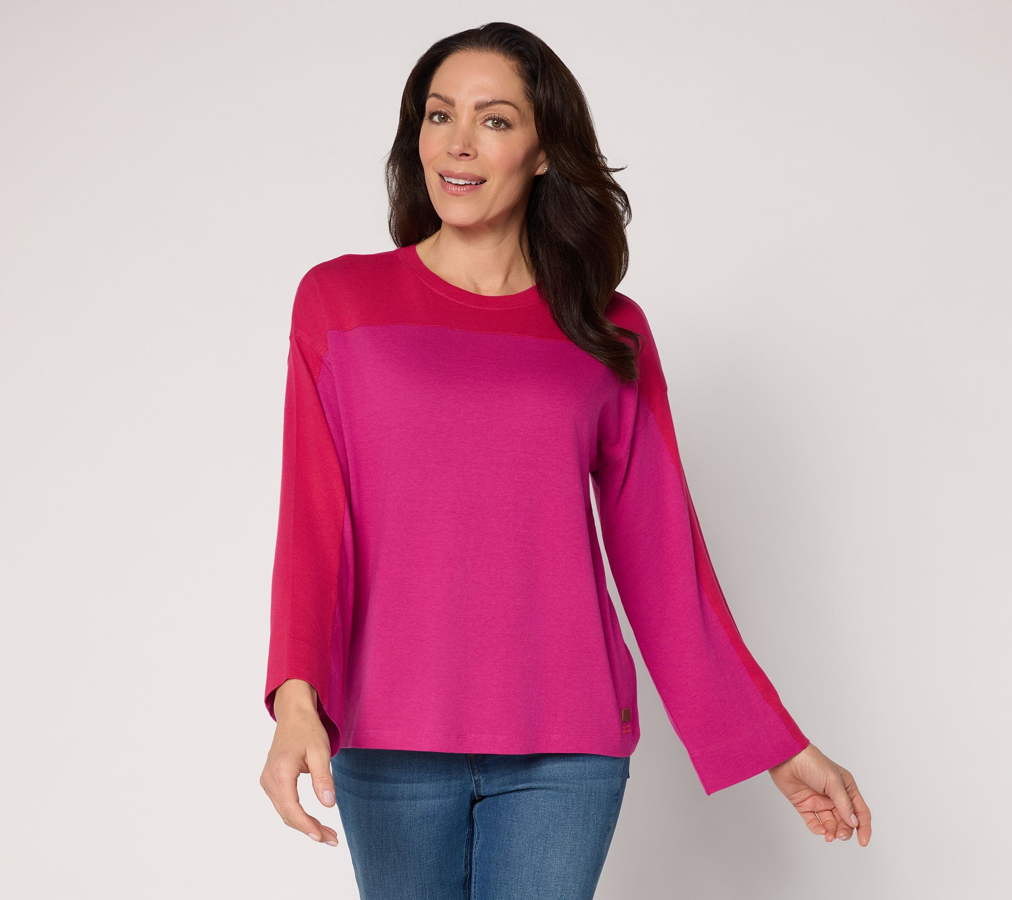 "As Is" Peace Love World Cotton Long Sleeve Tee