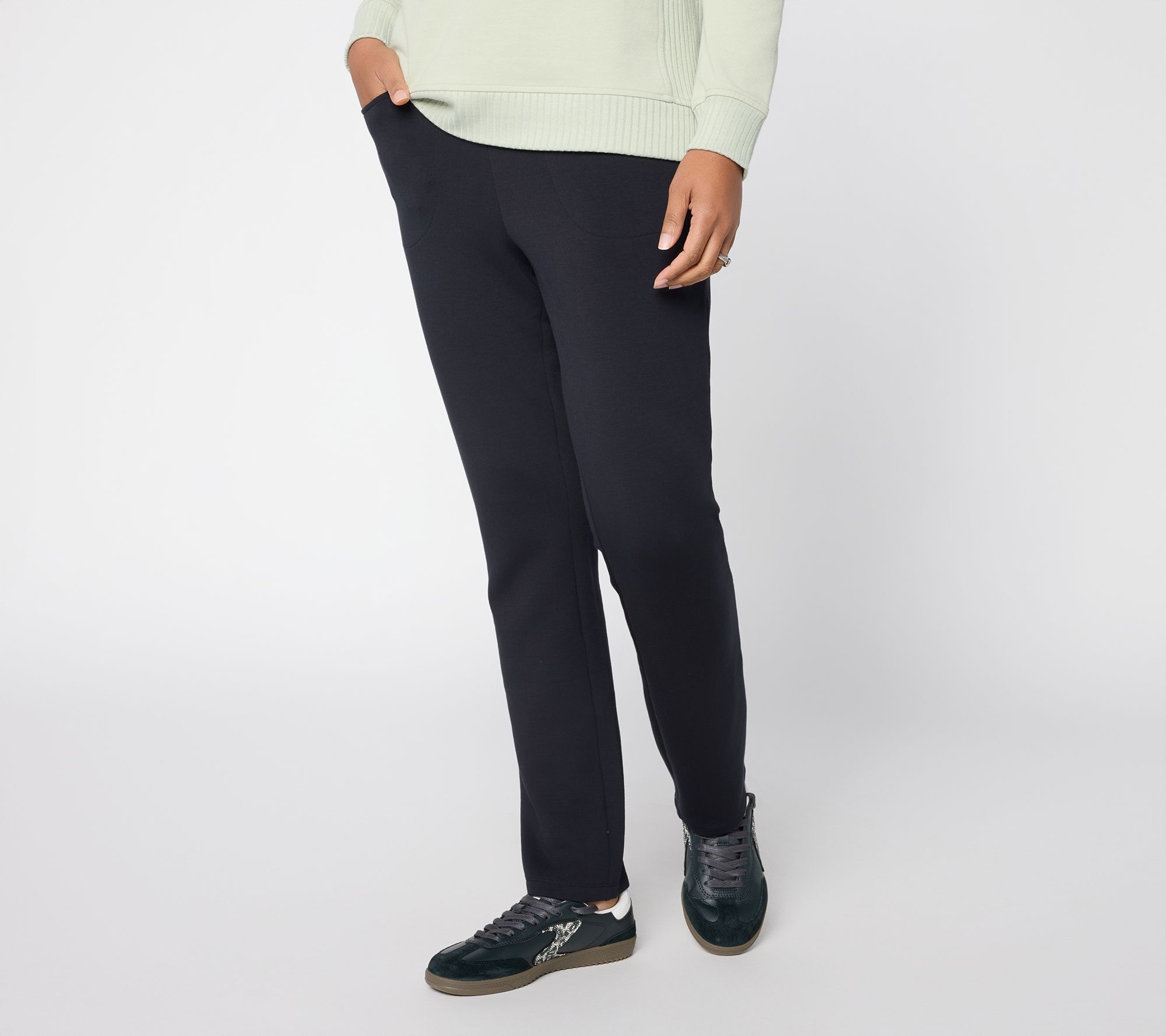 "As Is" Belle by Kim Gravel Pet ScubaLuxe Slim Straight Pant