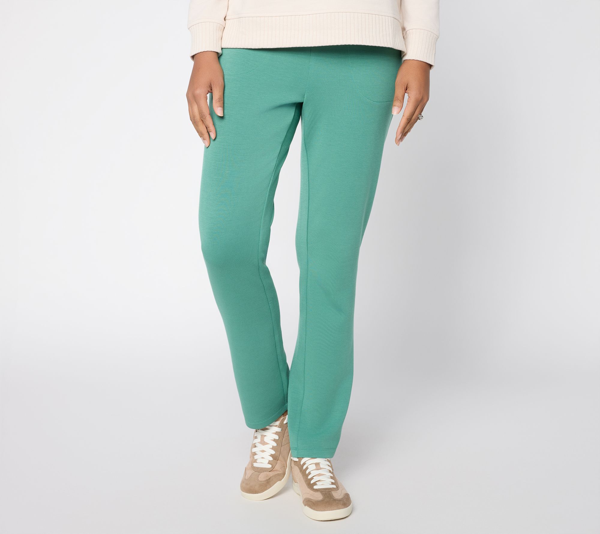 "As Is" Belle by Kim Gravel Pet ScubaLuxe Slim Straight Pant