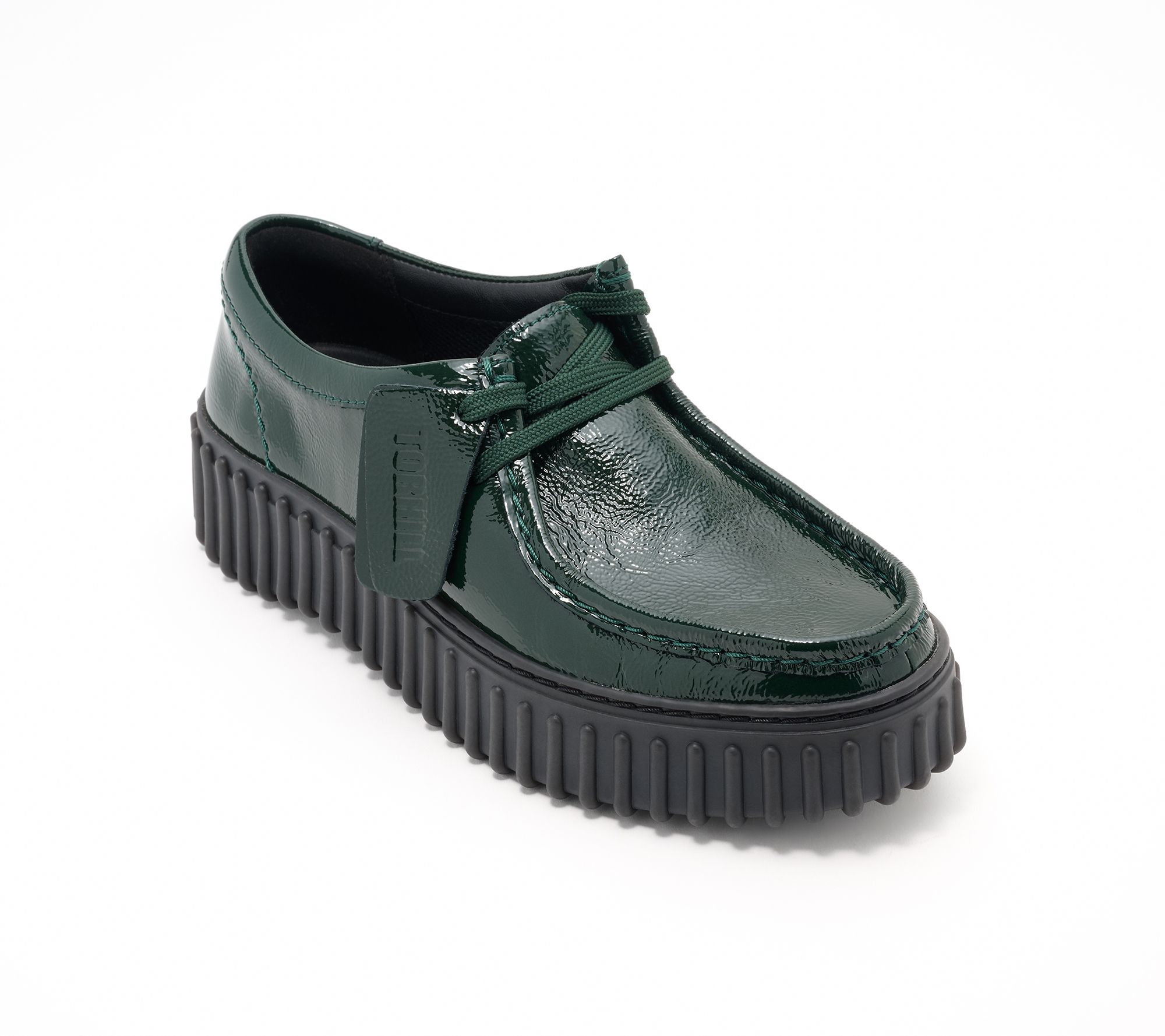 Clarks Signature Leather Lace-Up Shoes -Torhill Bee