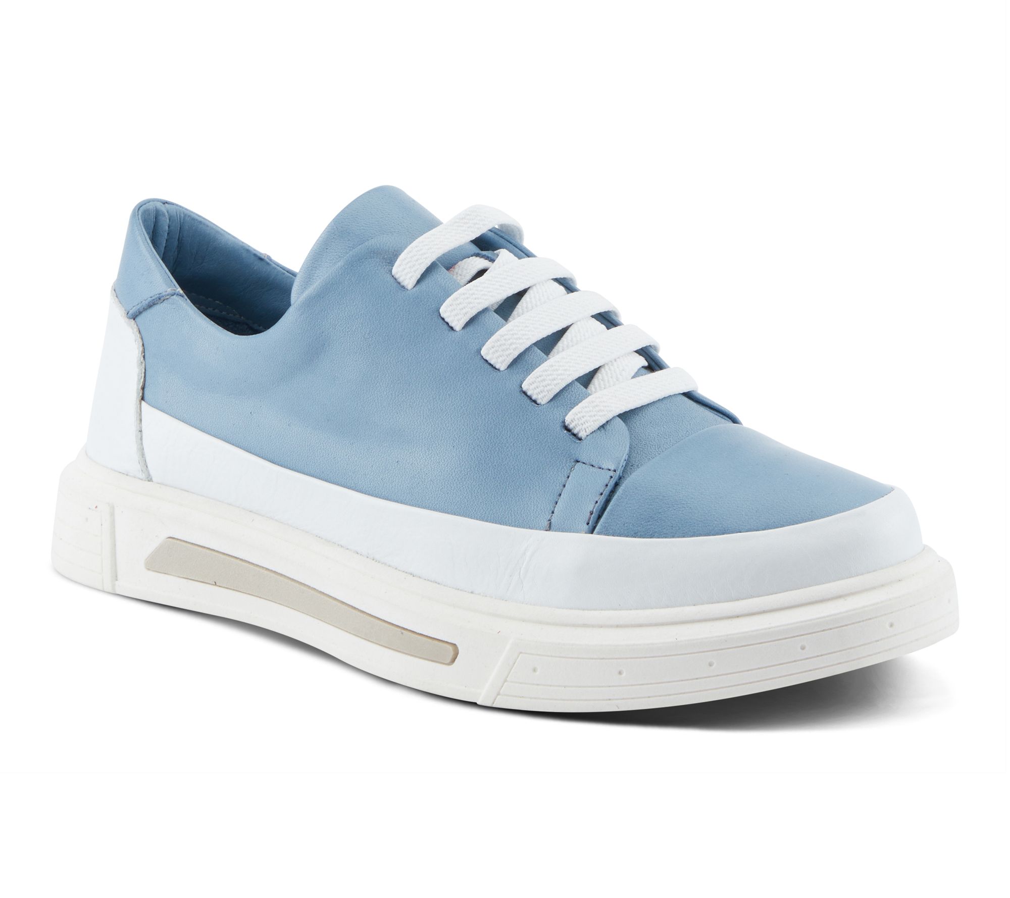 Spring Step Leather Fashion Sneaker - Dune
