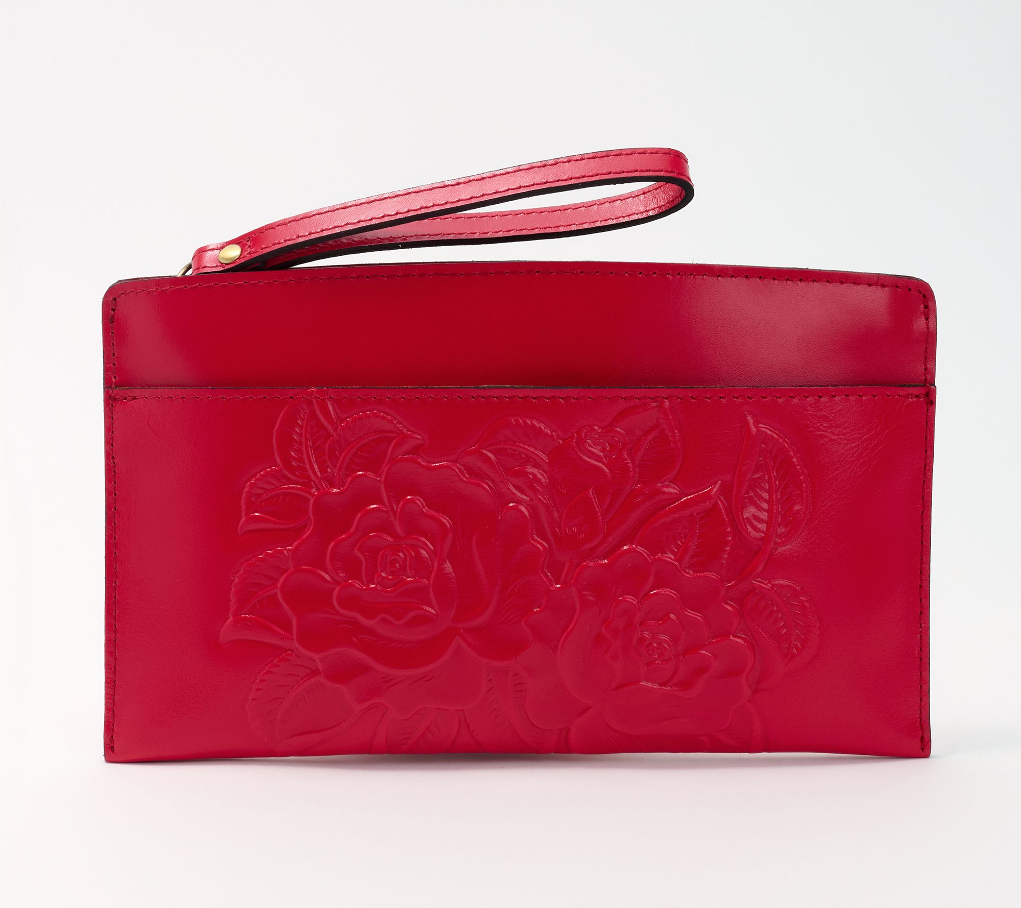 "As Is" Patricia Nash Sivota Leather Wristlet