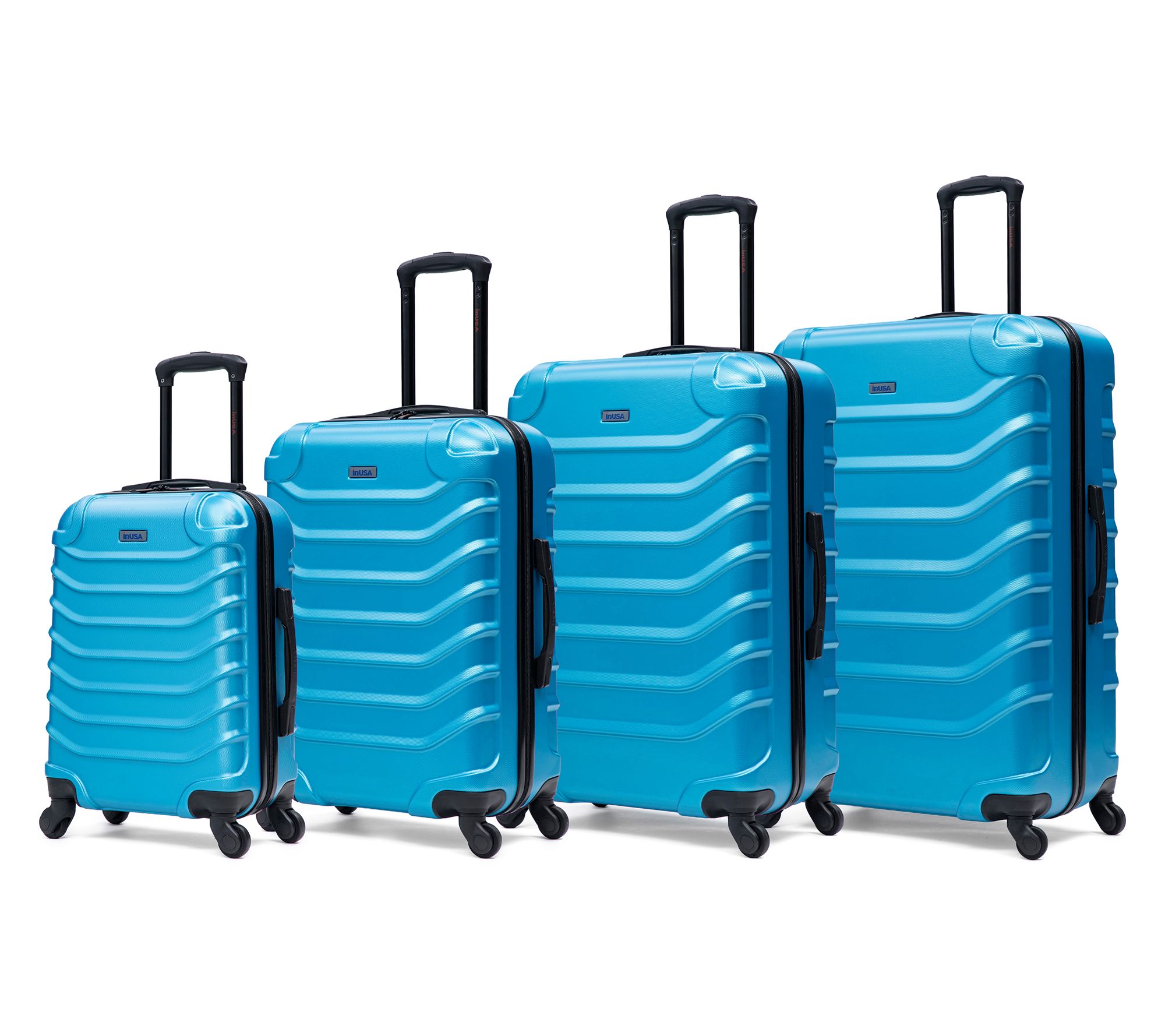 InUSA Endurance Lightweight Hardside 4 Piece Set