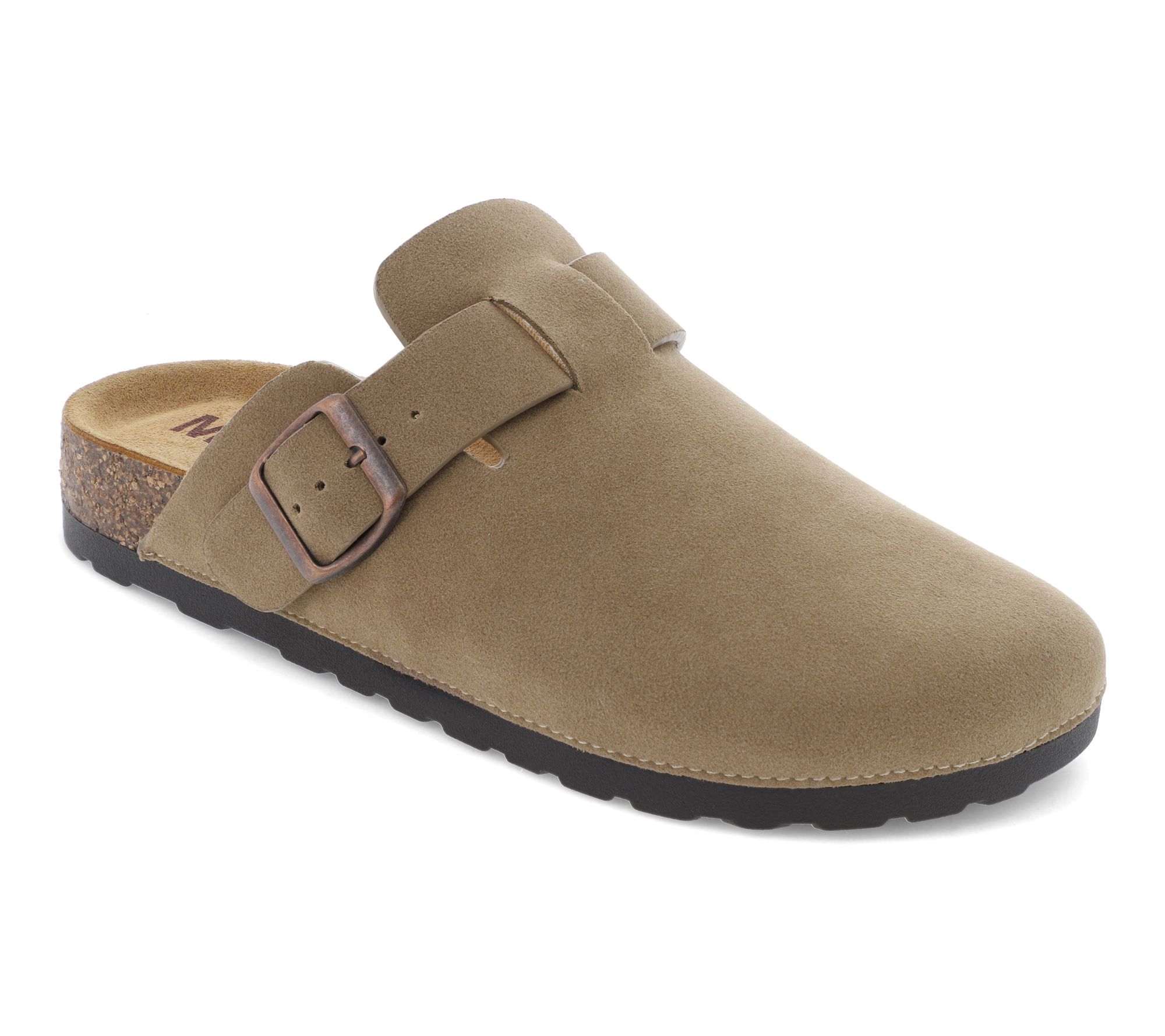MIA Buckle Embellished Clog - Carin