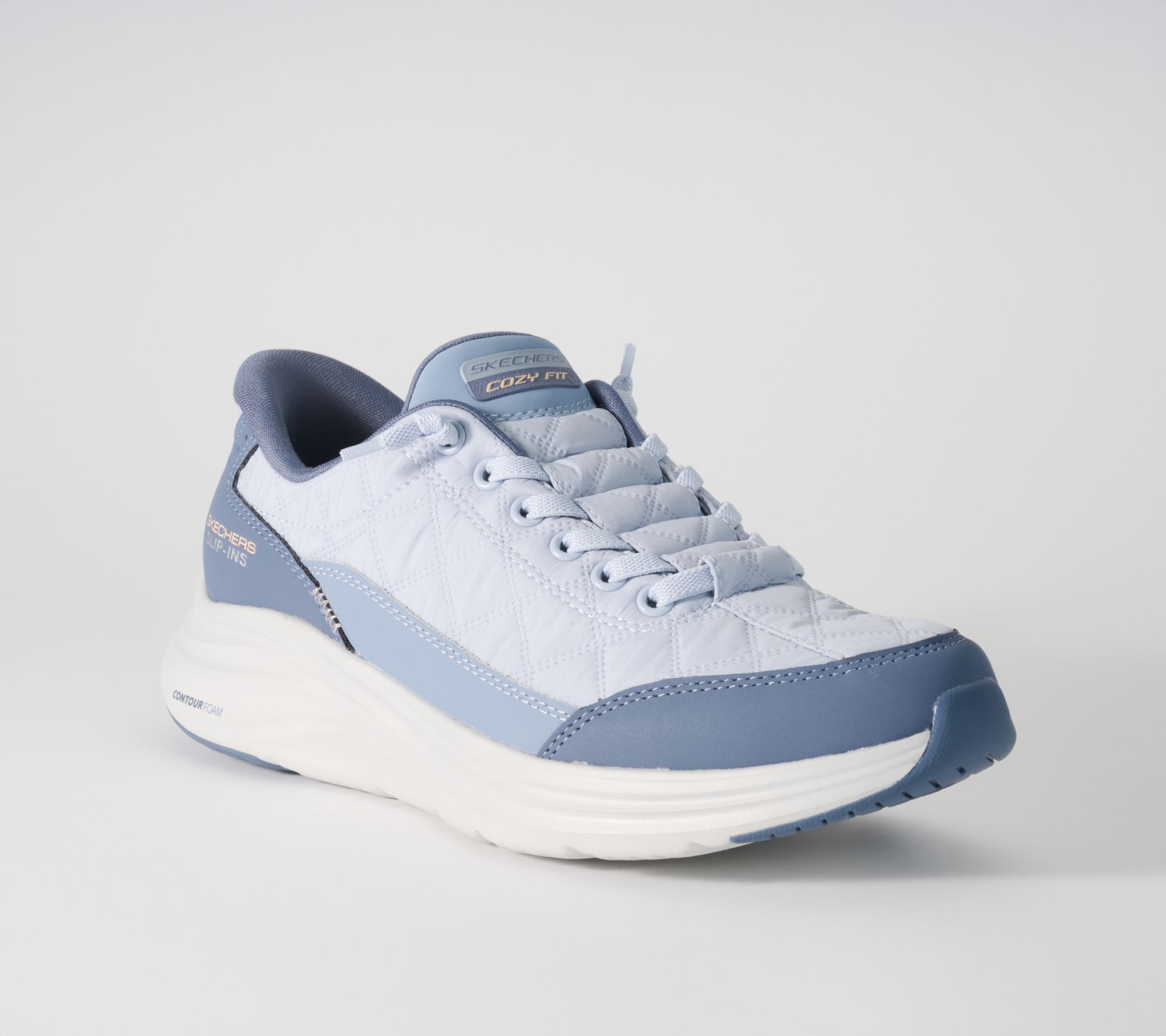  Skechers Slip-ins Cozy Fit Contour Foam Bungee Sneakers