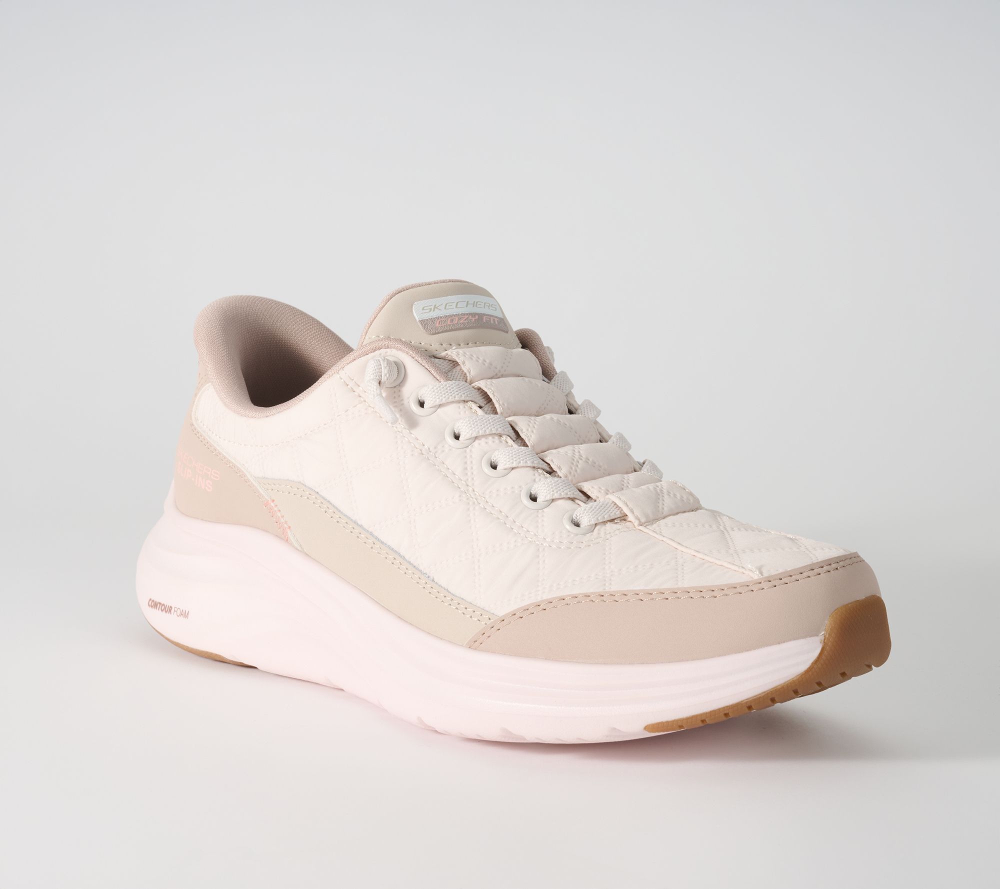 Skechers Slip-ins Cozy Fit Contour Foam Bungee Sneakers
