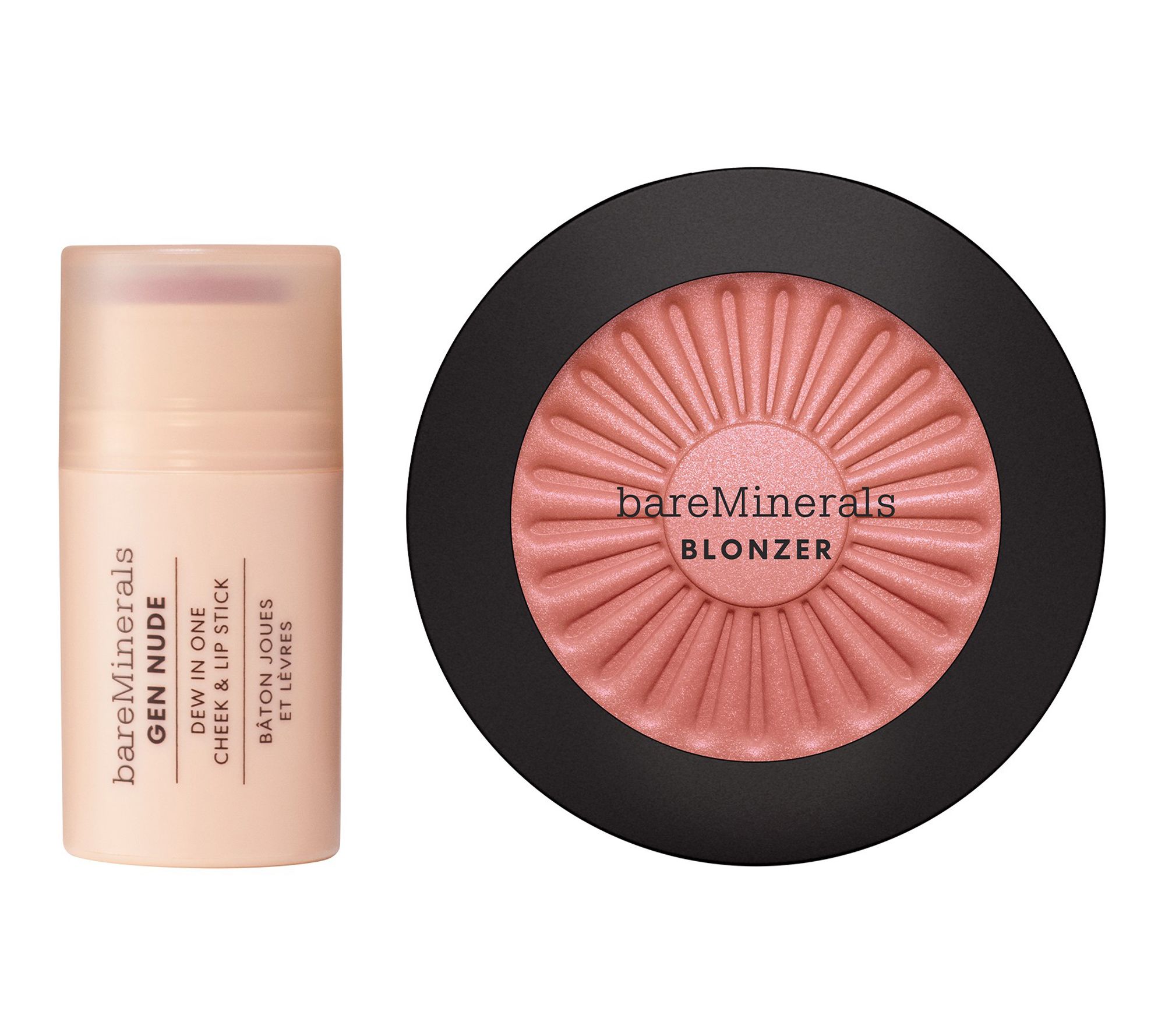 bareMinerals Kiss of Color GEN NUDE  Cheek & Lip Duo