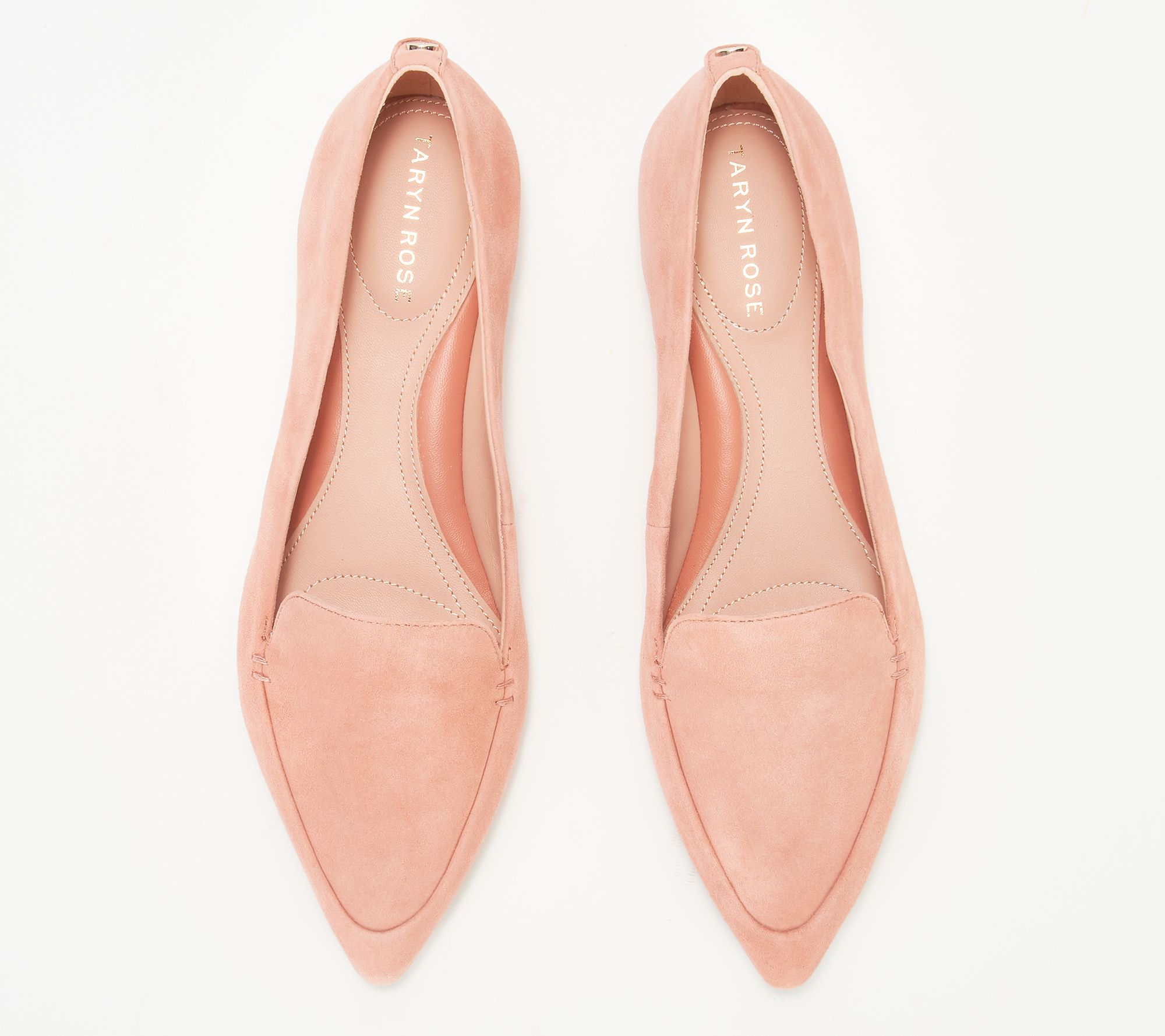 Taryn rose faye on sale suede flat loafers