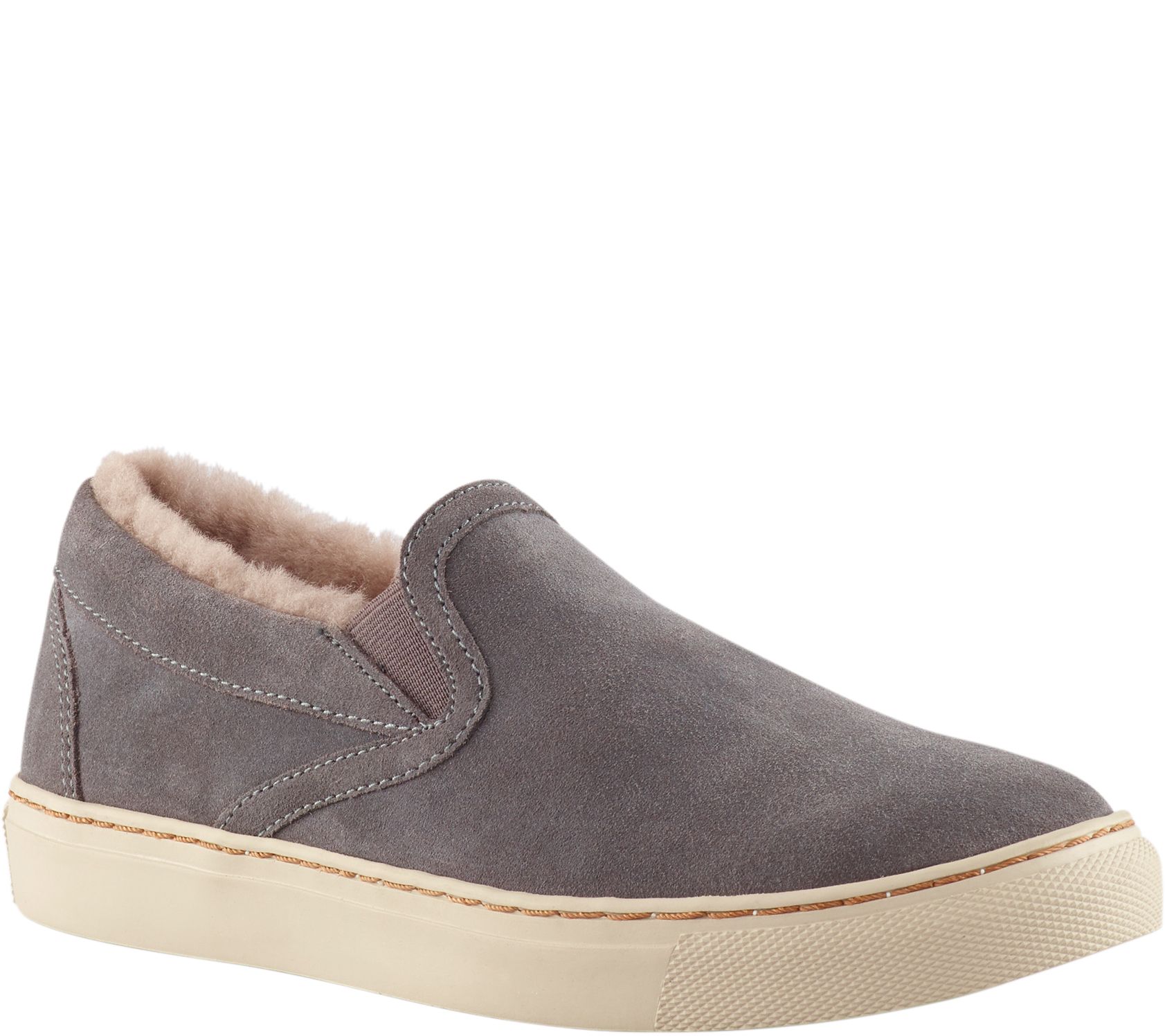 Cougar Waterproof Suede Slip-On Shoes - Fawn - QVC.com