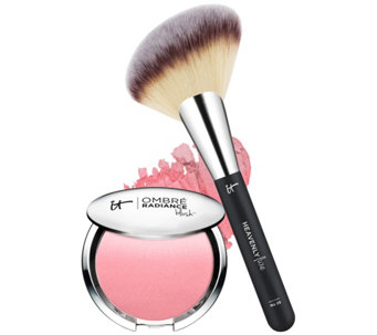 IT Cosmetics CC Radiance Anti-Aging Ombre Blush w/ Luxe Brush - A372004