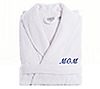 Linum Home Textiles "Mom" Embroidered Terry Bathrobe, 1 of 3