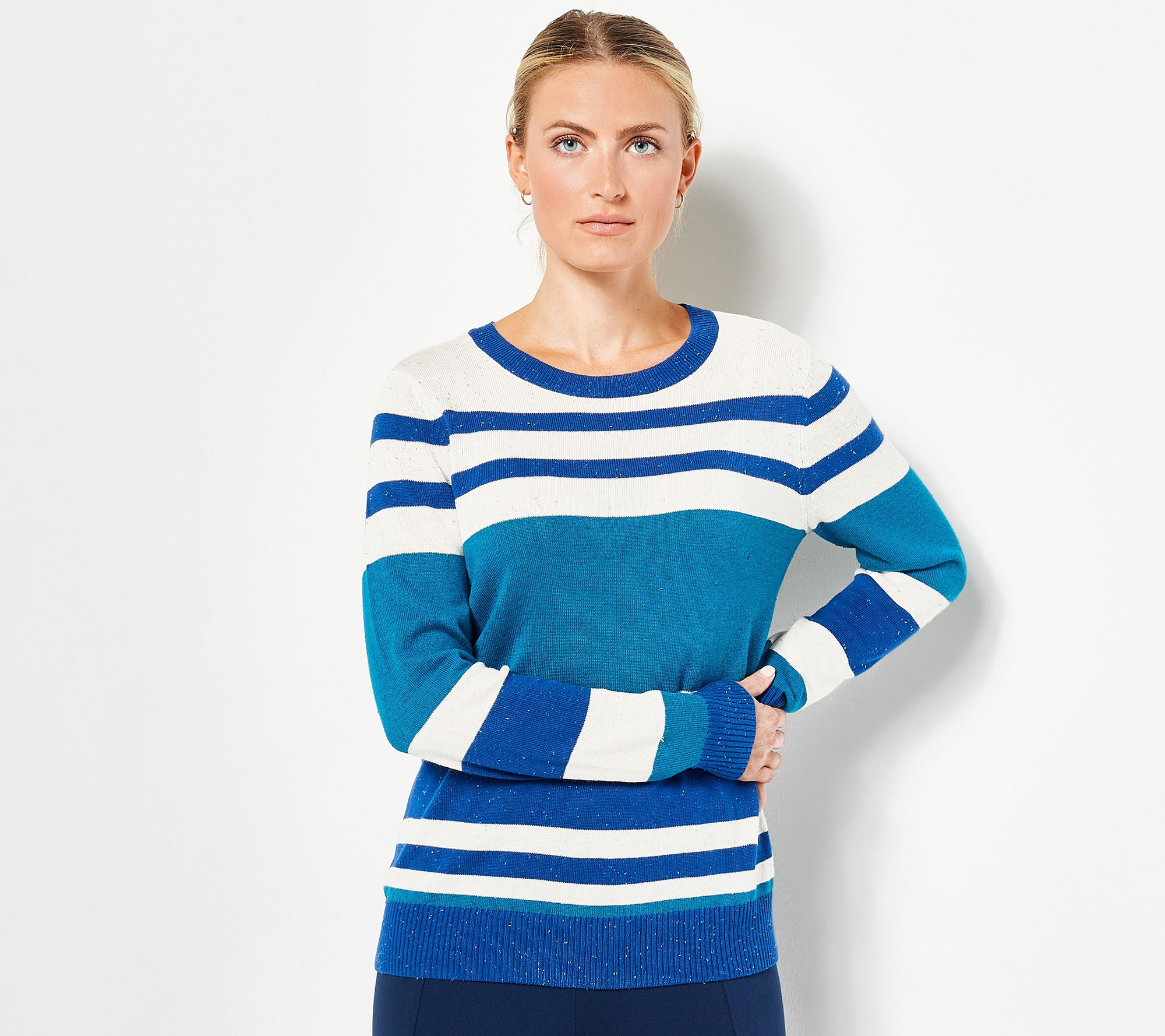 Men's Park Stripe Merino Sweater