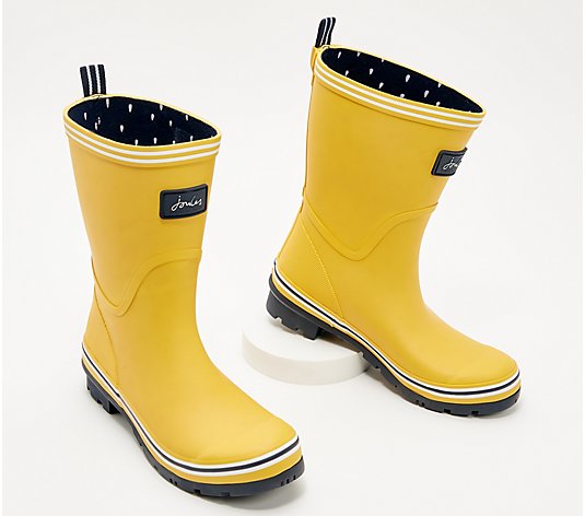 Joules Waterproof Mid Rain Boots - Coastal