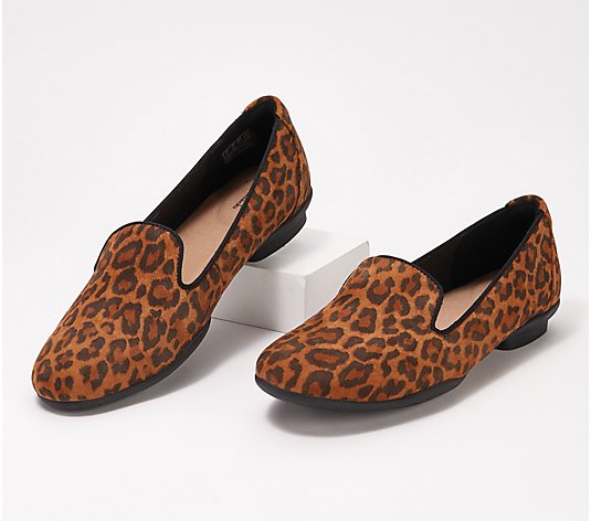 Clarks Collection Slip-On Loafers - Sara Poppy