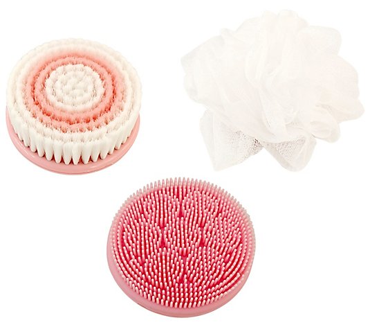 Blushly Body Cleansing Brush Replacement Heads, 3-Piece