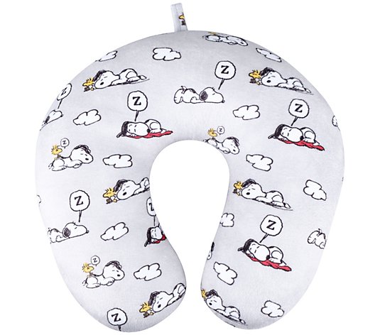 FUL Peanuts Snoopy and Woodstock Napping TravelNeck Pillow