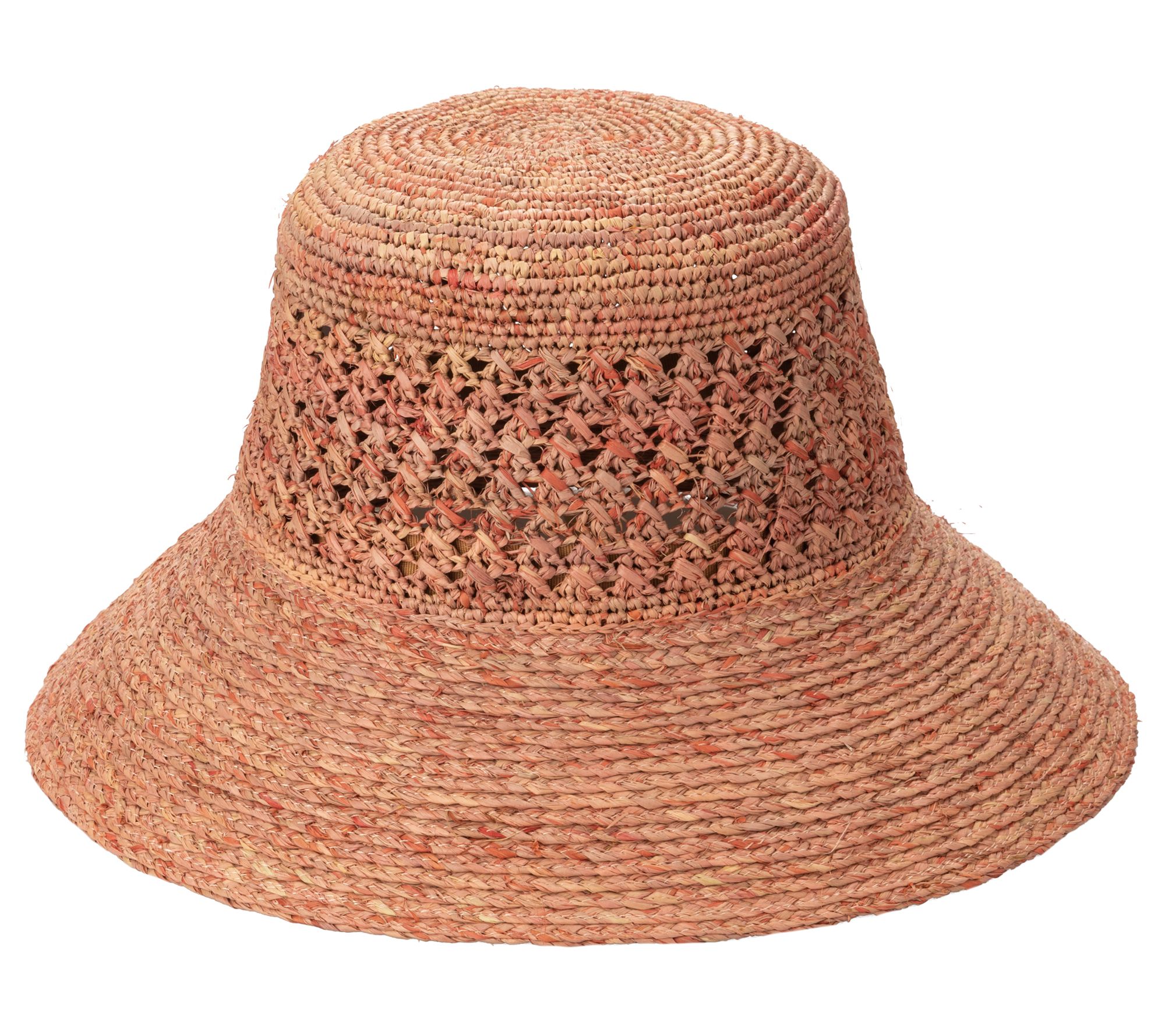Crochet Raffia Sun Hat
