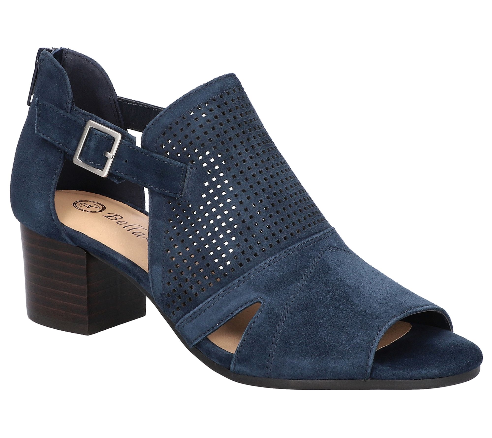 Bella Vita Block Heeled Sandals-Illiana