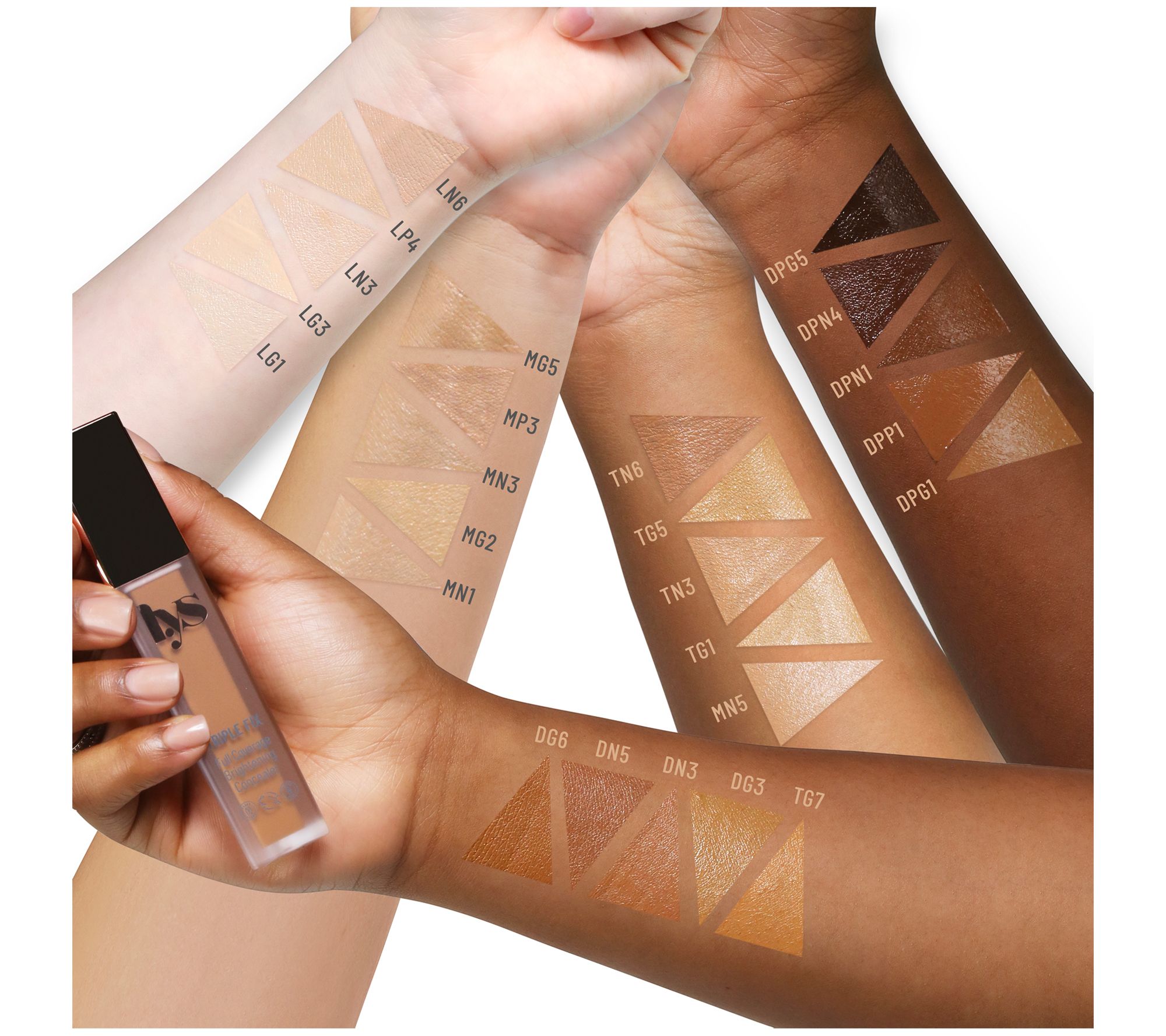 LYS Beauty Triple Fix Brightening Concealer