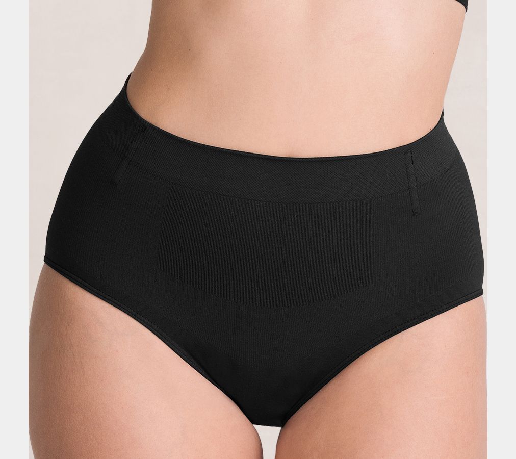 Buy ADORNA High Waist Panty - Black - XXL Online at Best Prices in