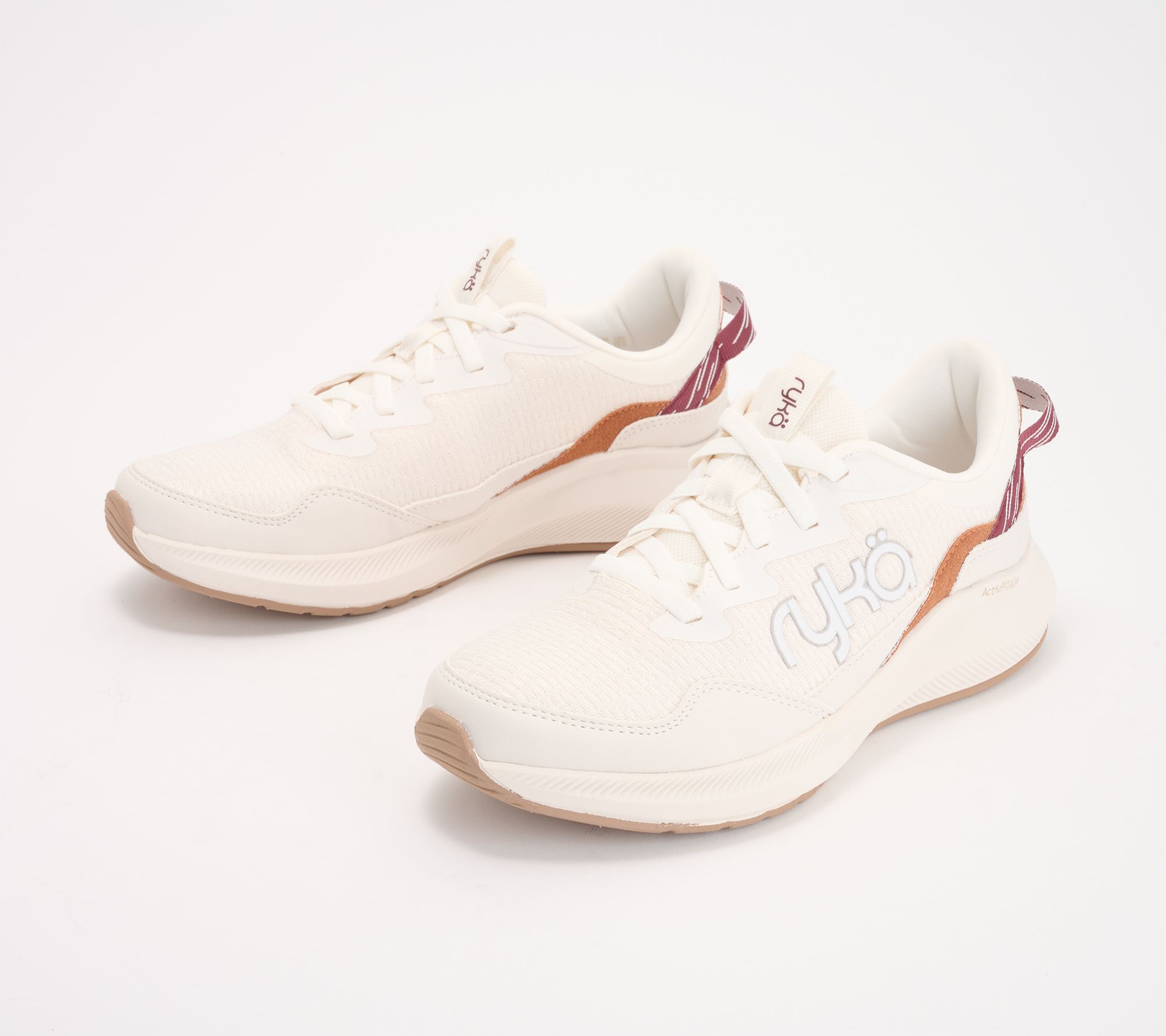 Aqua Shoes | Womens Aqua Faux White Leather Sparkle Tennis Shoes Size 7.5 | Color: White | Size: 7.5 | Drobison9876's Closet
