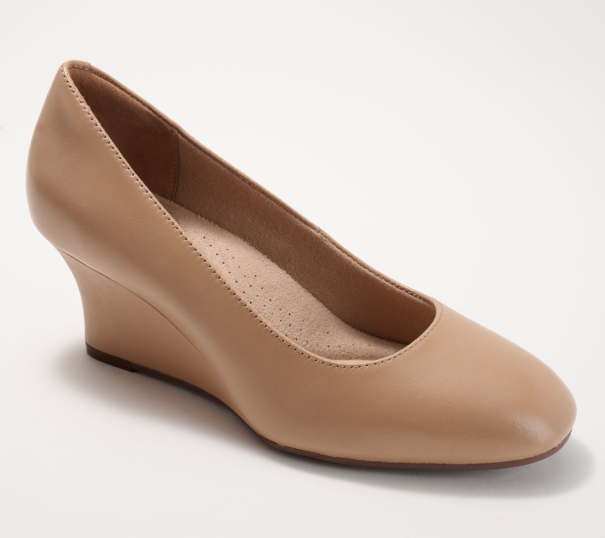 Qvc clarks wedge shoes online