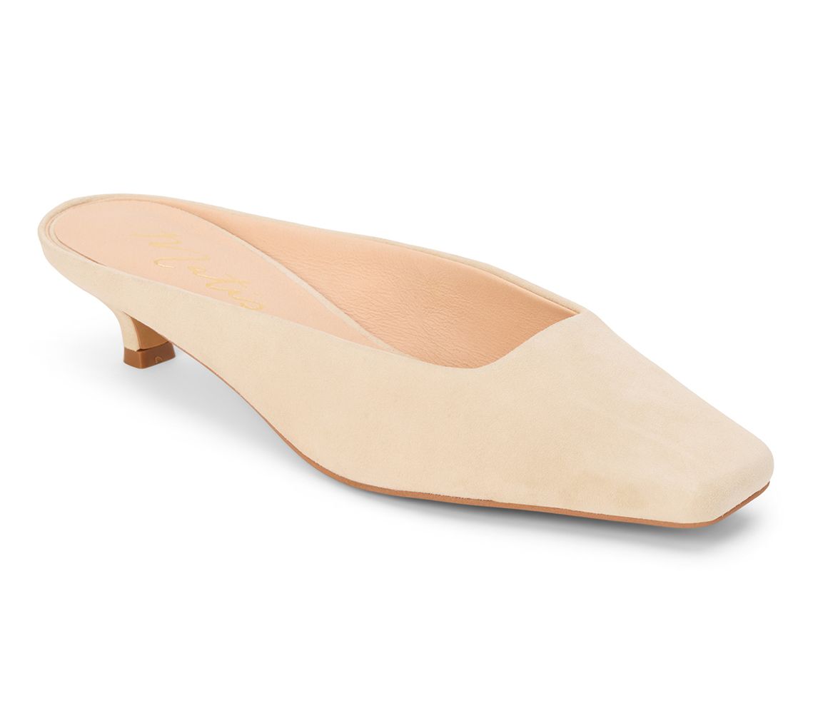 Matisse Kitten Heel Mule- Classy