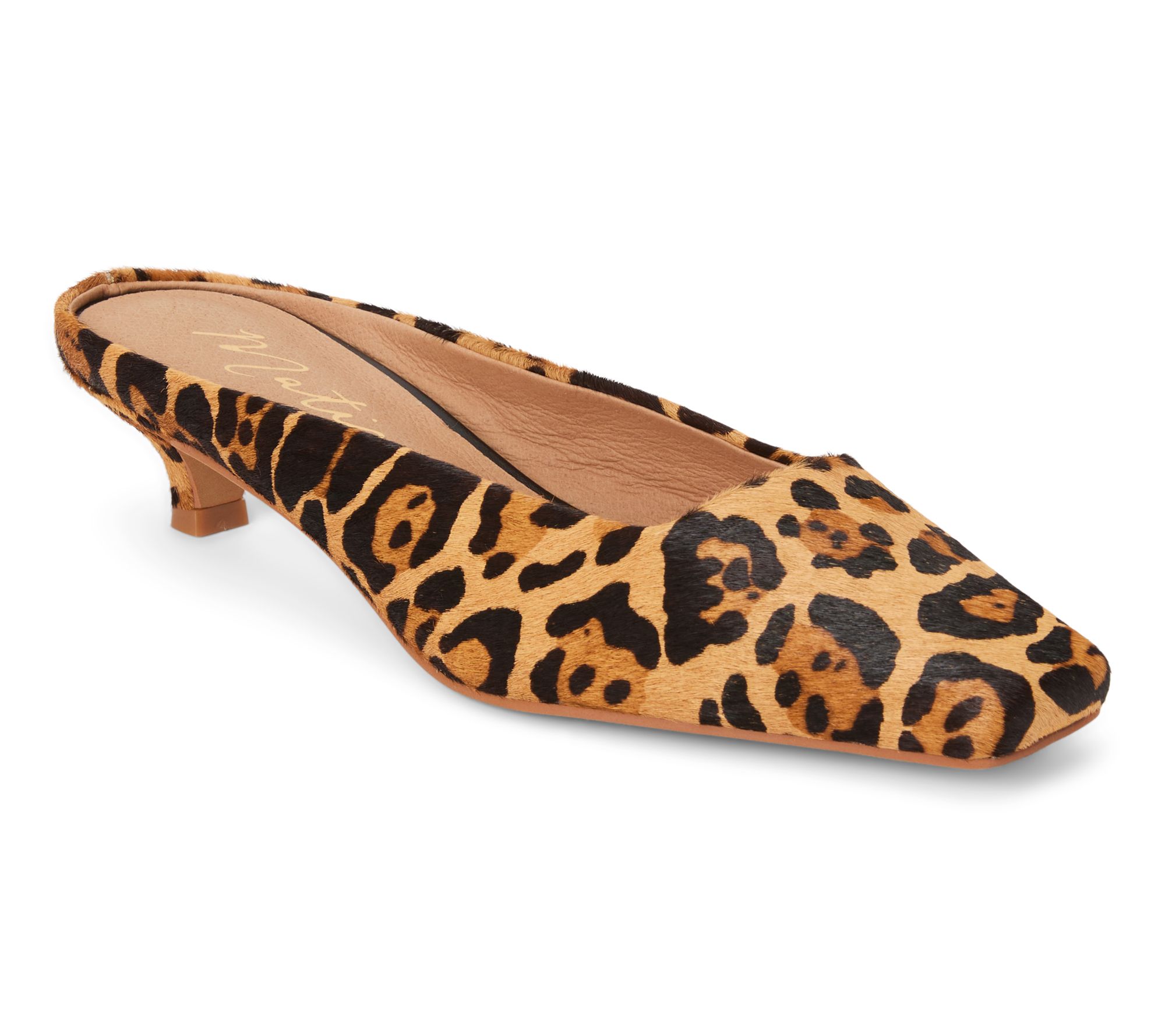 Matisse Kitten Heel Mule- Classy