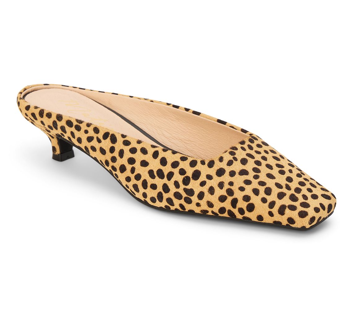 Matisse Kitten Heel Mule- Classy