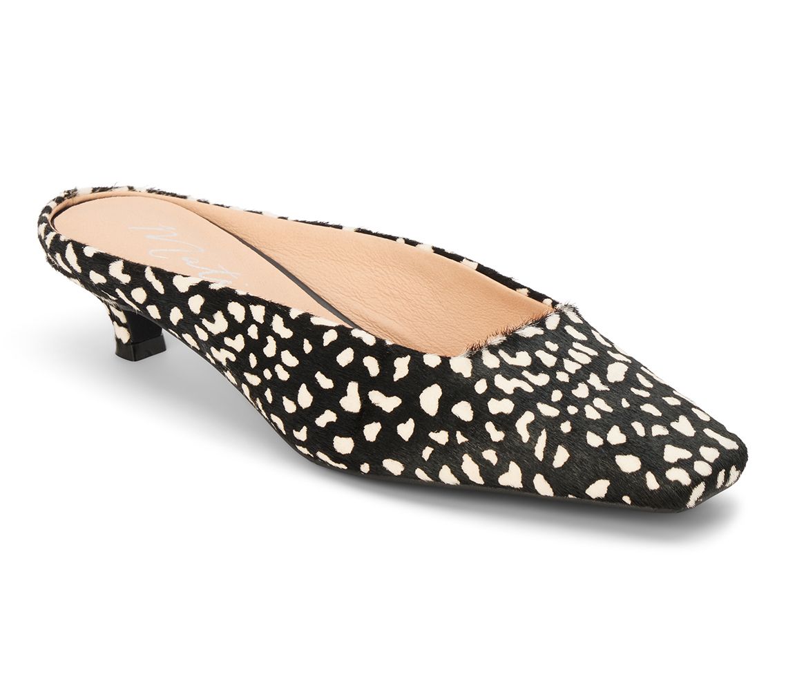 Matisse Kitten Heel Mule- Classy