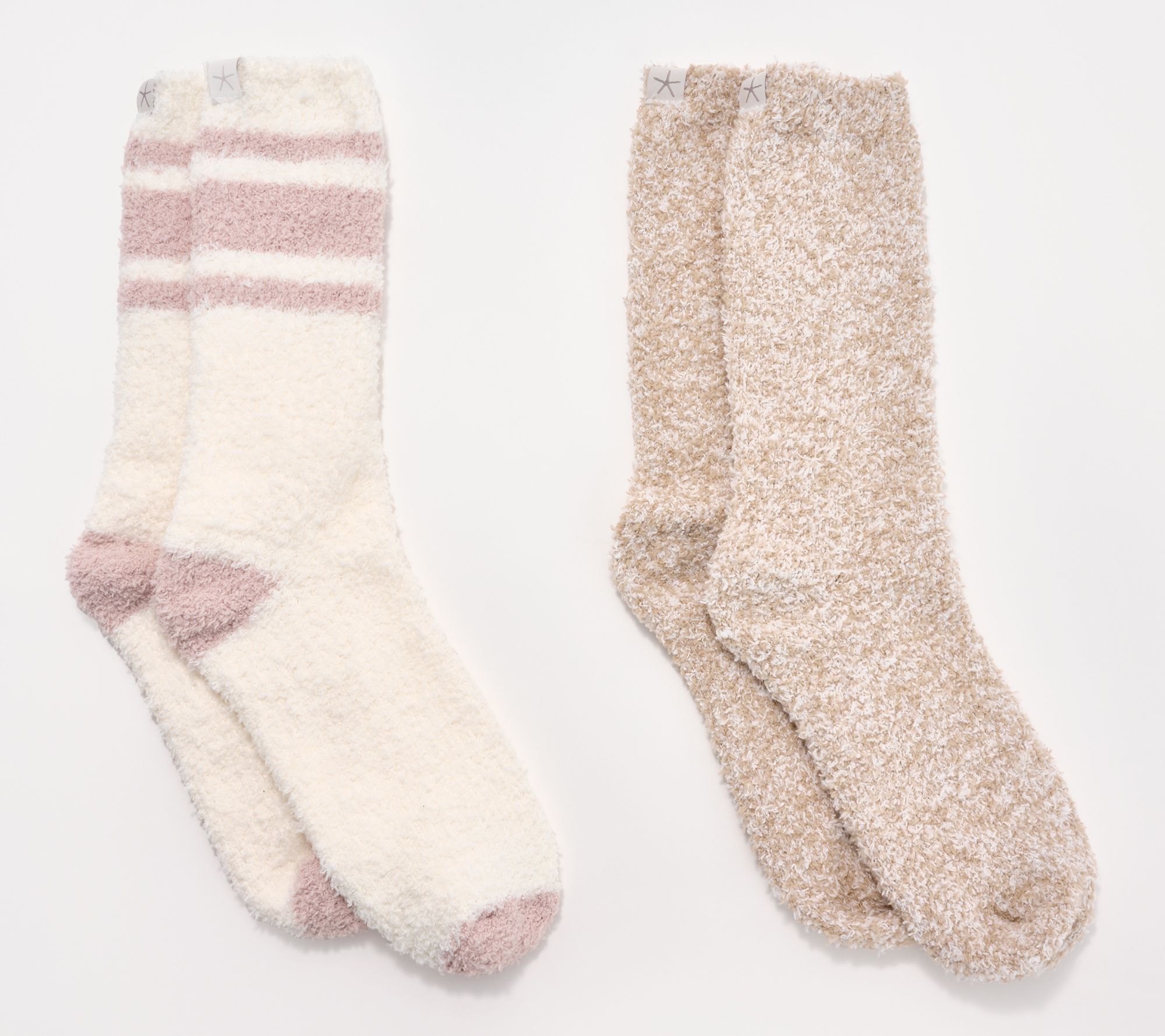 Barefoot Dreams CozyChic Set of 2 Sock Set