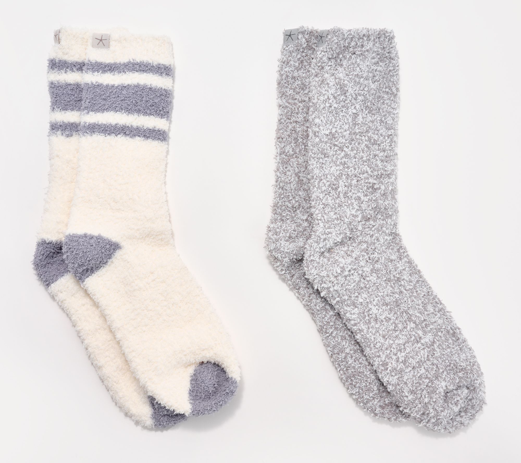 Barefoot Dreams CozyChic Set of 2 Sock Set