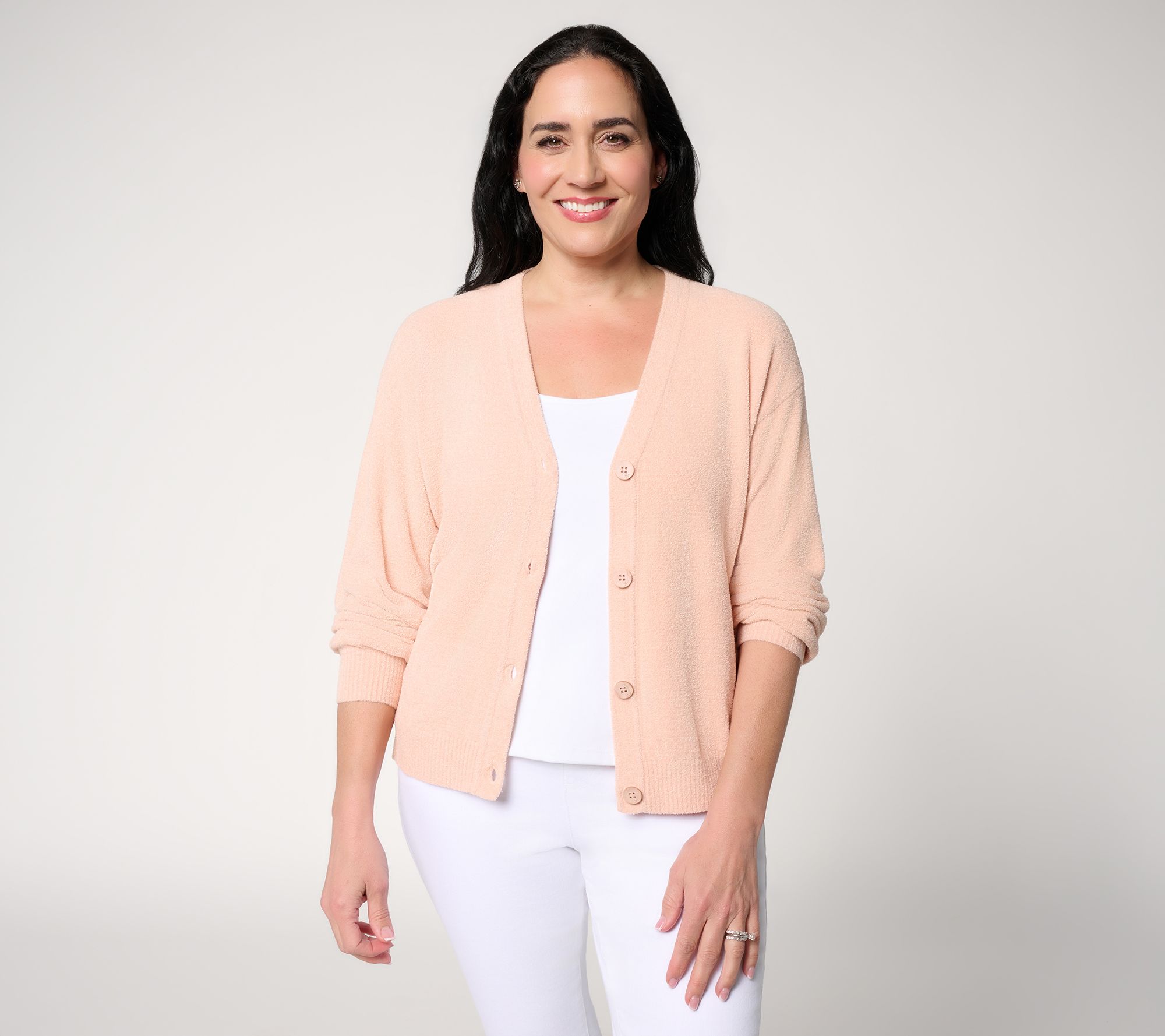 Barefoot Dreams CozyChic Ultra Lite Poof Sleeve Cardigan