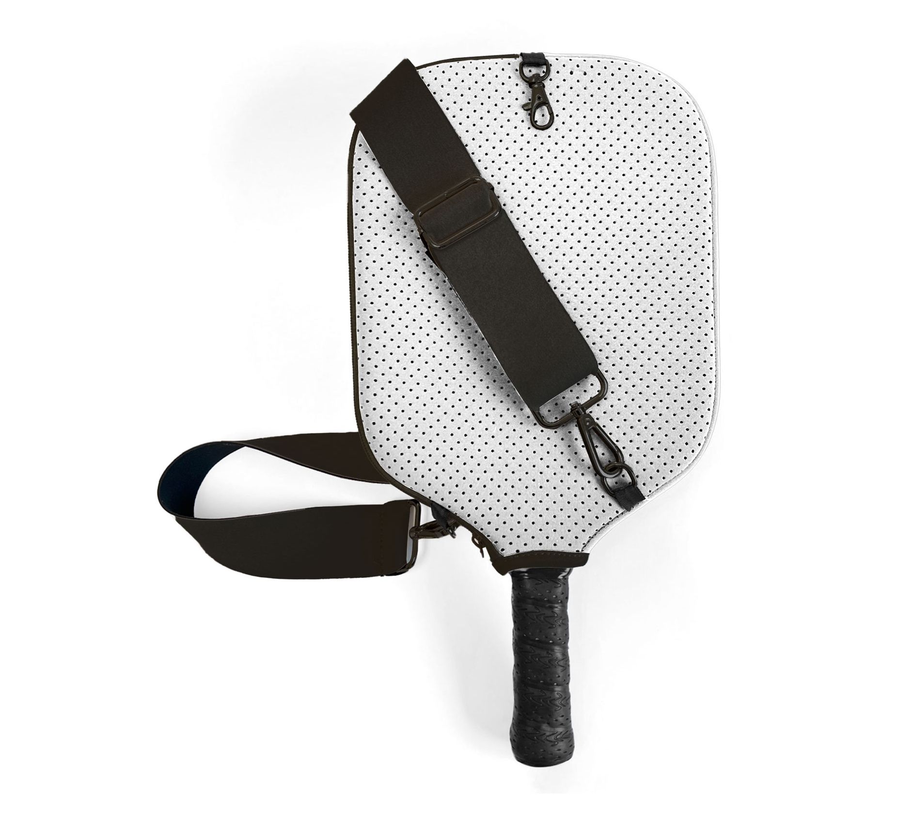 Posh Pickler Pickleball Paddle Cover with Storage & Strap