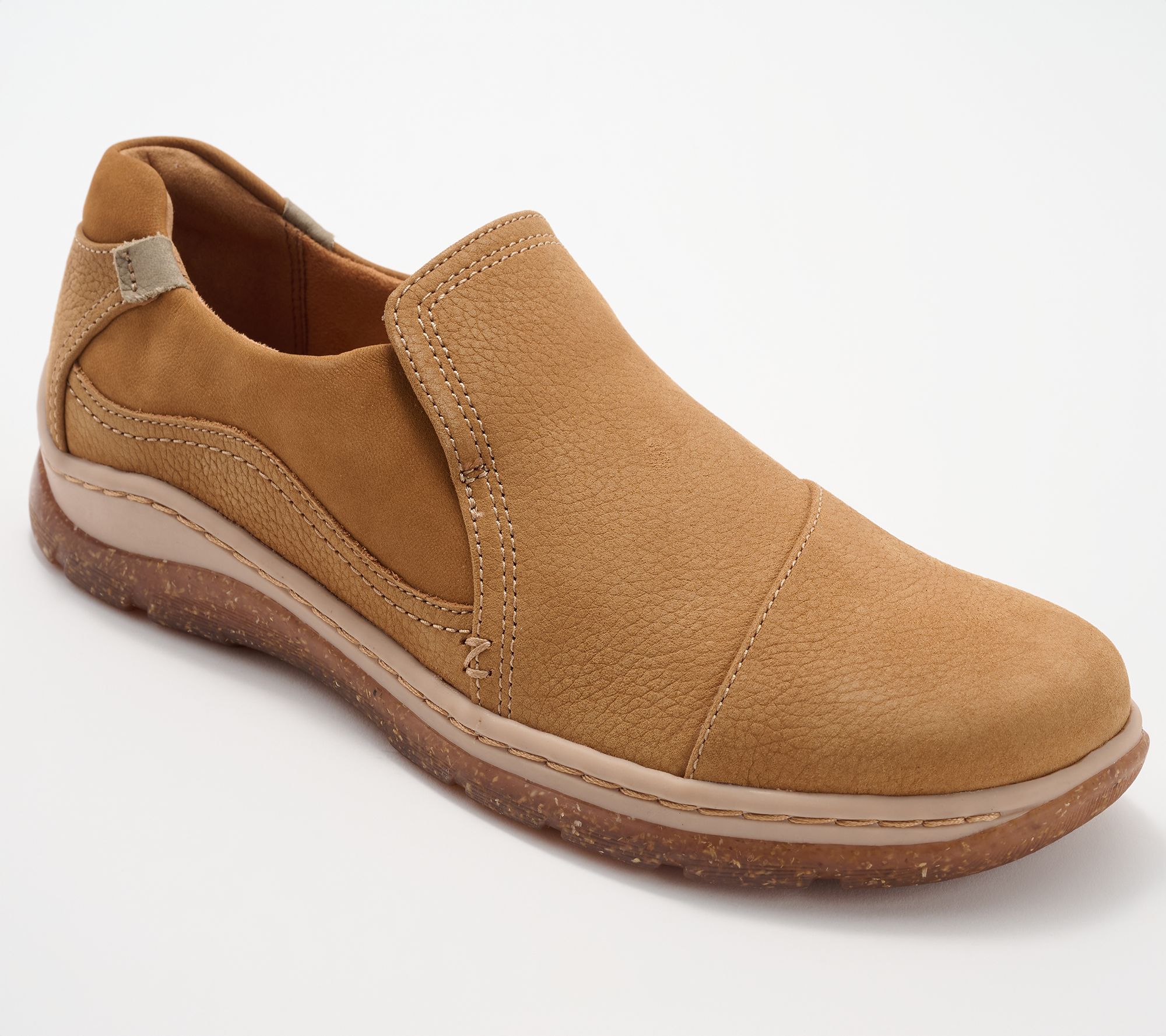 Clarks Signature Leather Slip-Ons -Orlene Slip