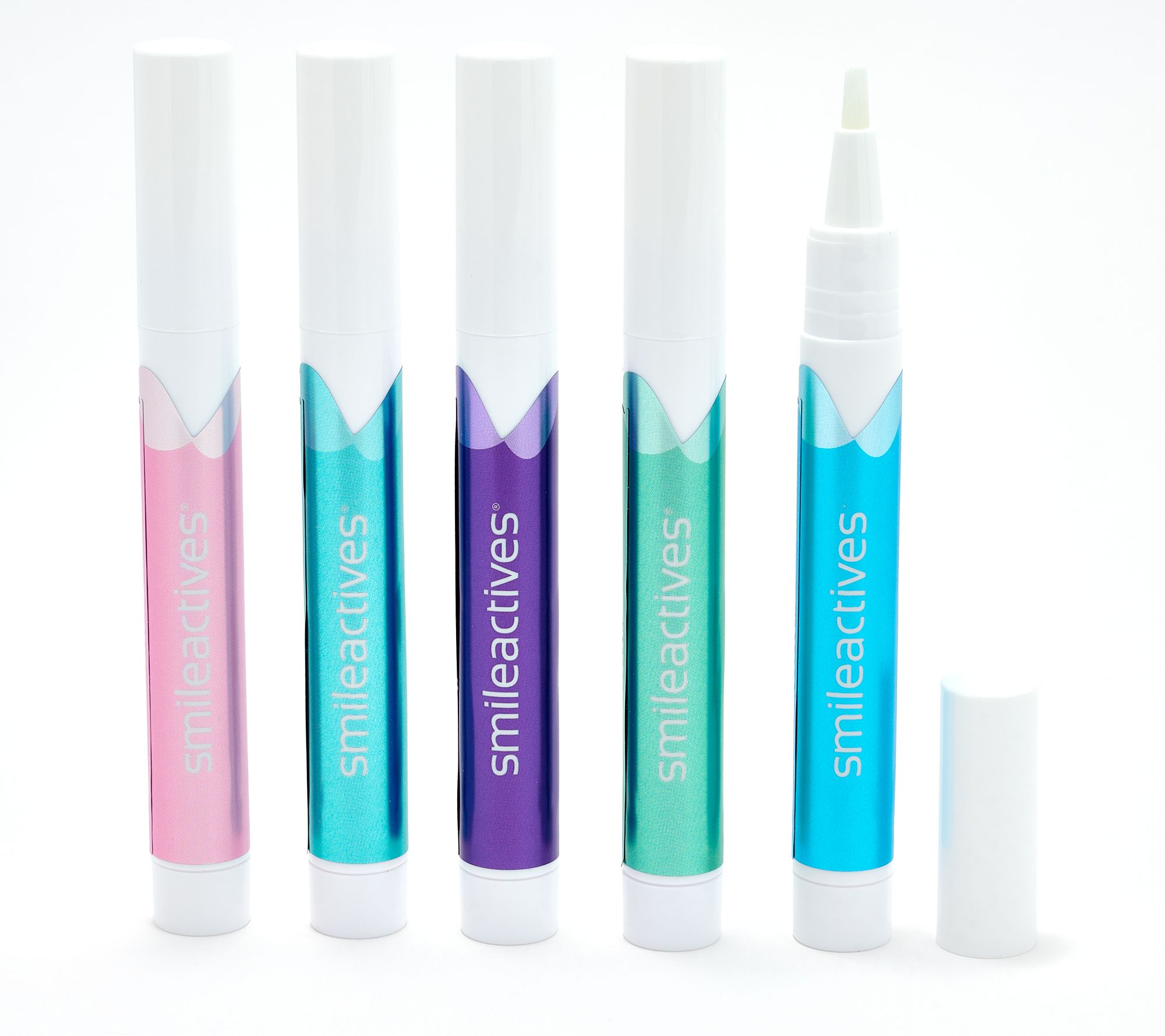  Smileactives Set of 5 Teeth Whitening Pens