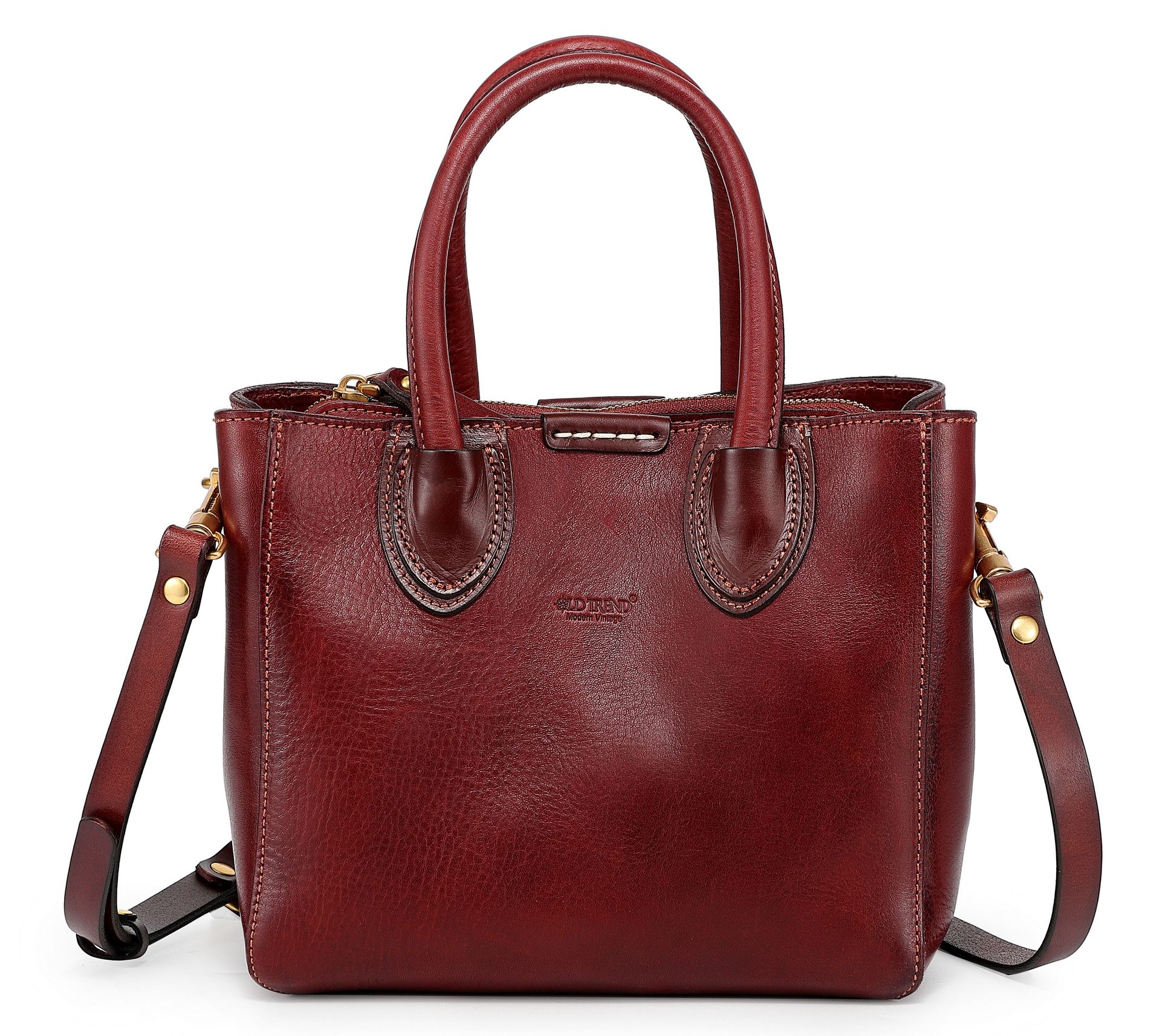 Old Trend Dahlia Convertible Mini Leather Crossbody Tote